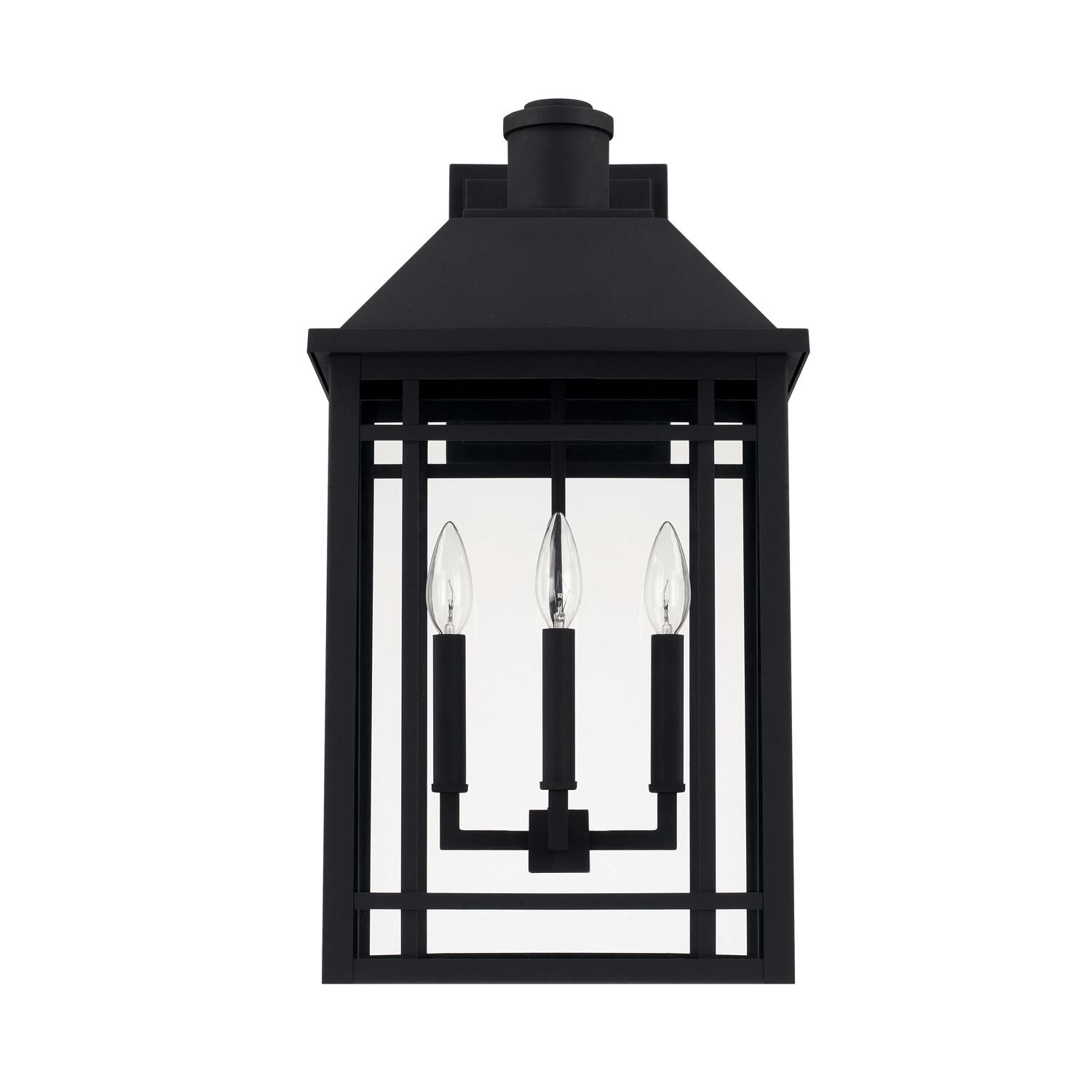 Braden 23 Inch Tall 3 Light Outdoor Wall Light by Capital Lighting Fixture Company