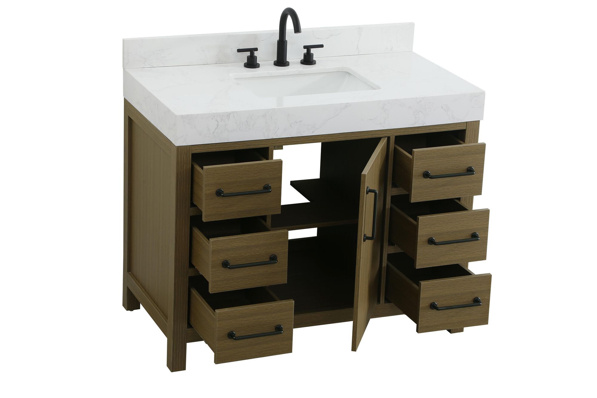 Shown in Chestnut Brown finish