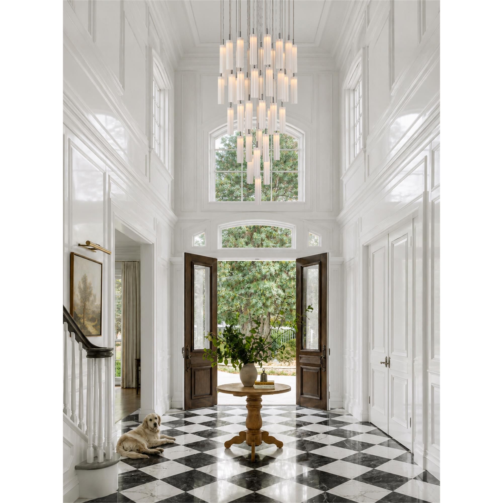 Addis 36 Inch Multi Light Pendant,