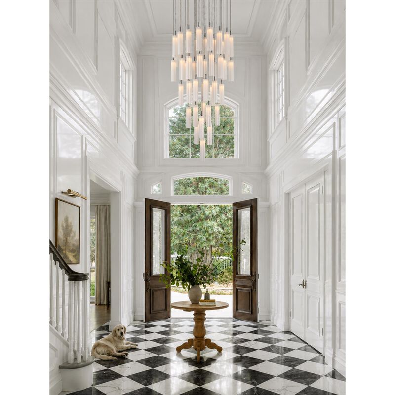 Addis 36 Inch Multi Light Pendant by Crystorama