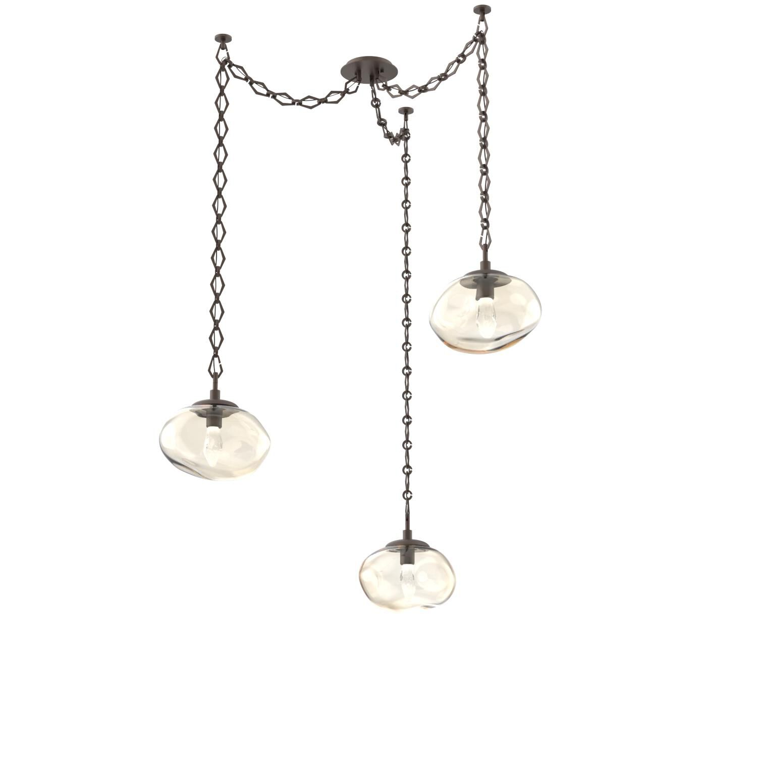 Levi Wilson Nova 19 Inch Multi Pendant Light by Hammerton Studio