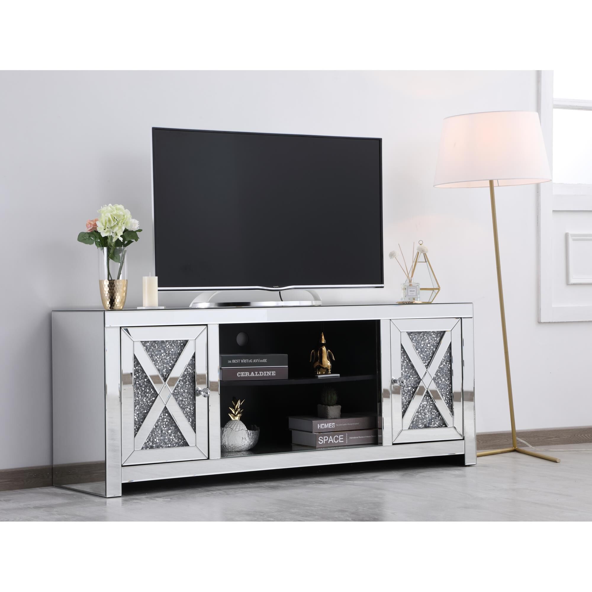 Modern TV Stand by Elegant Decor