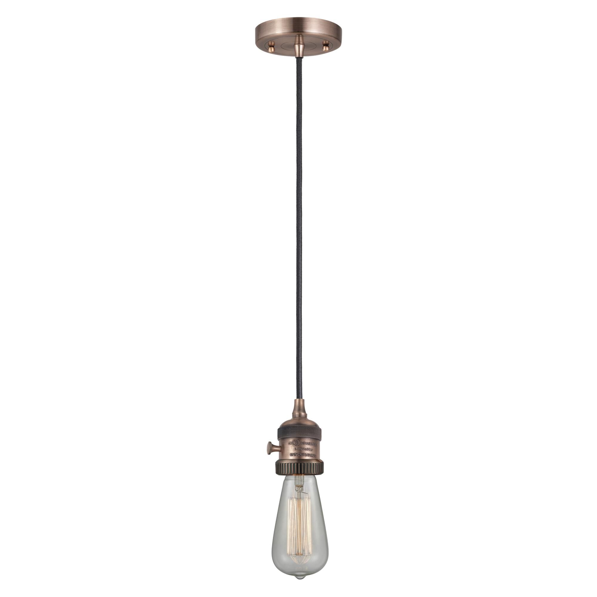 Bare Bulb Mini Pendant by Innovations Lighting