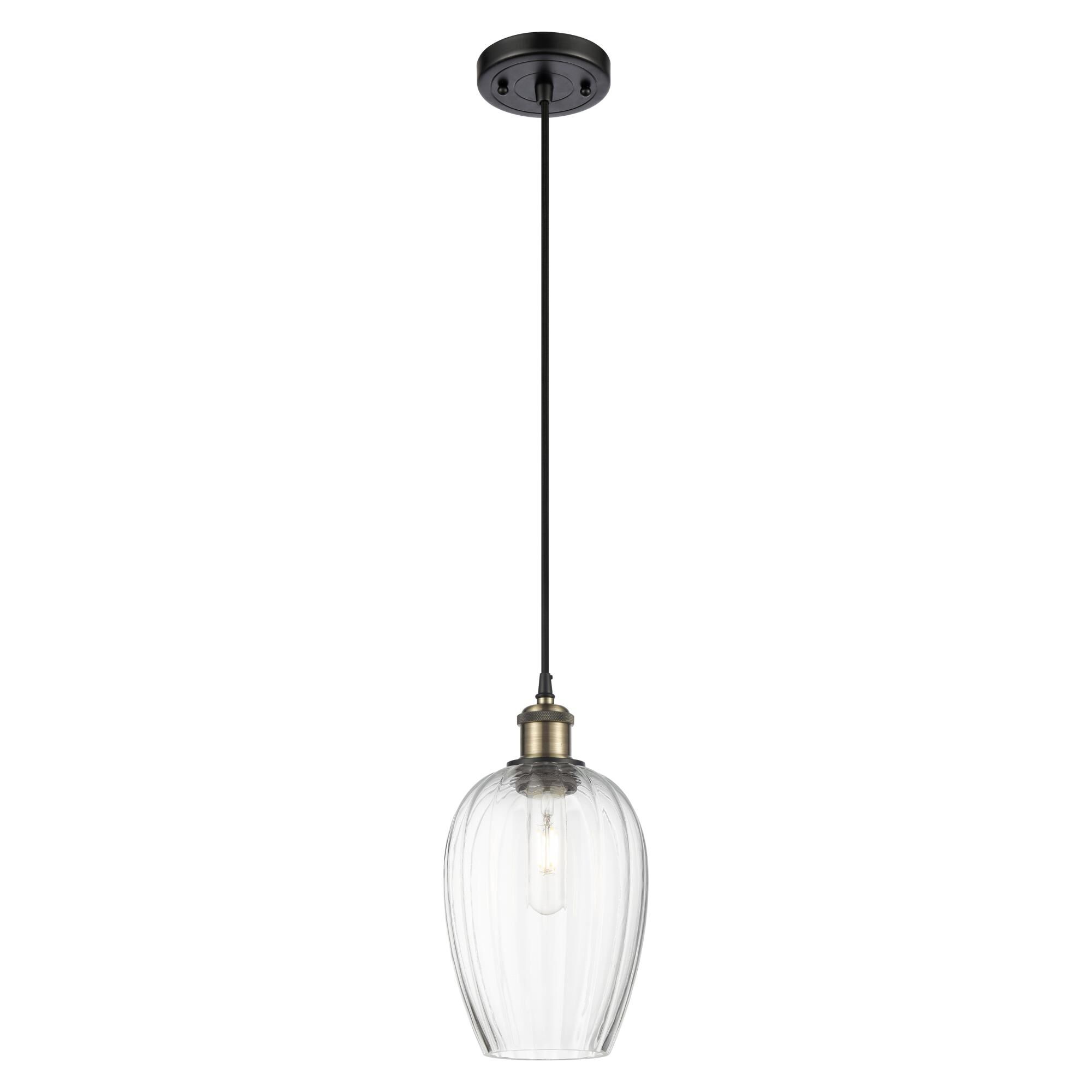 Bruno Marashlian Brookhaven Almond Mini Pendant by Innovations Lighting