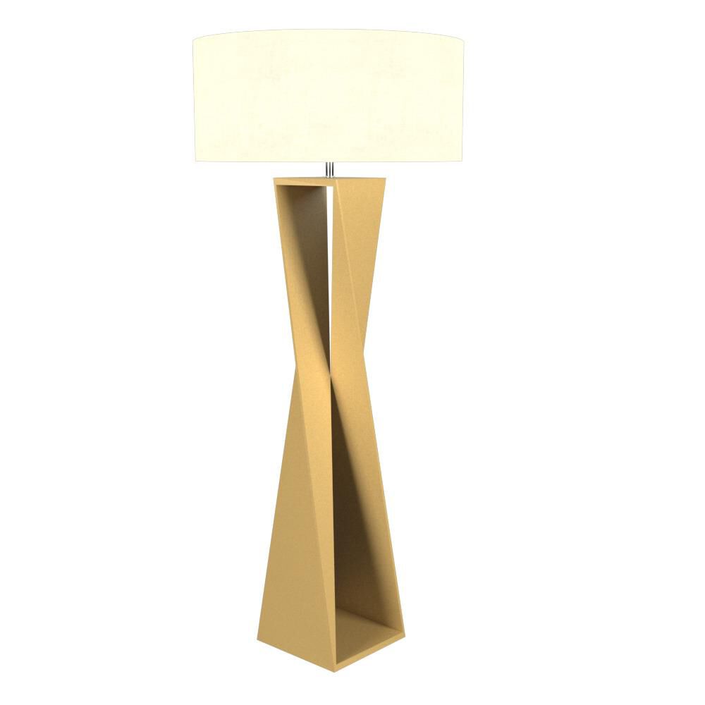 Shown in Pale Gold finish and Raw Cotton shade