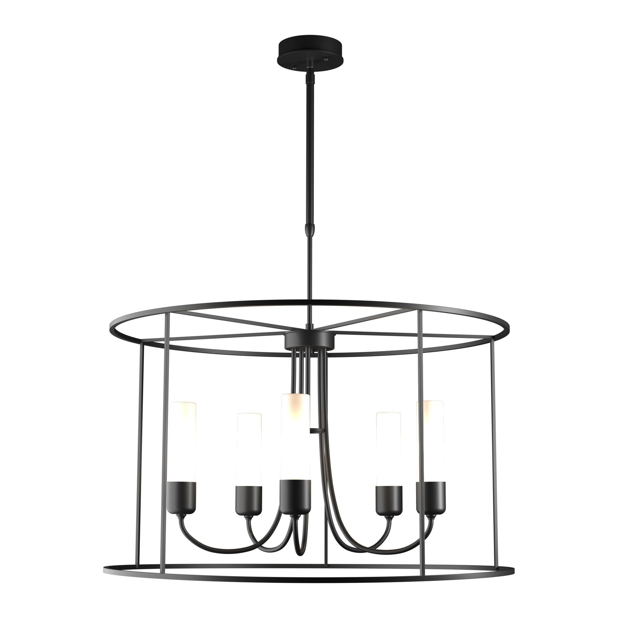 Shown in Coastal Black finish and White shade