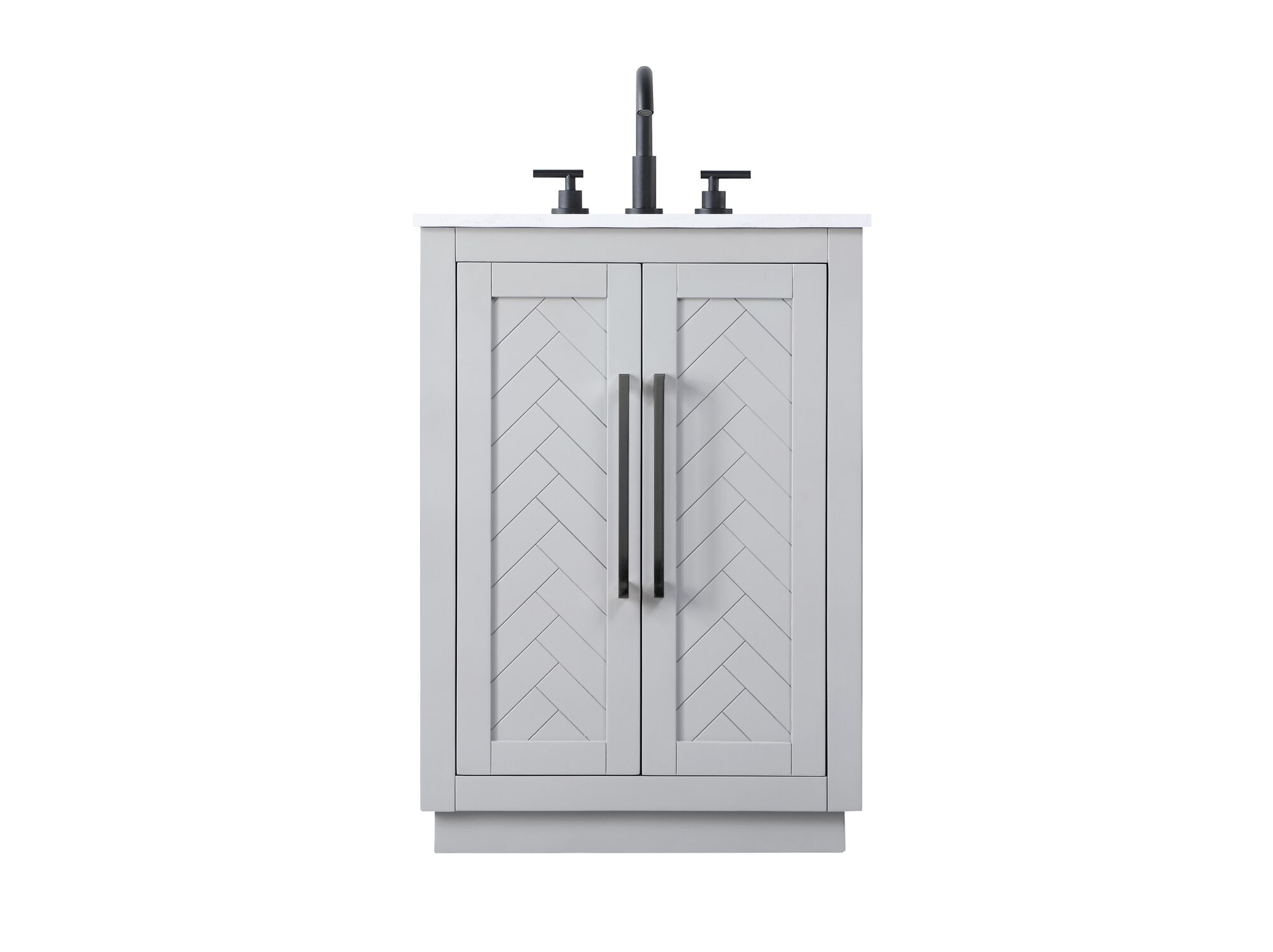 Shown in Grey finish