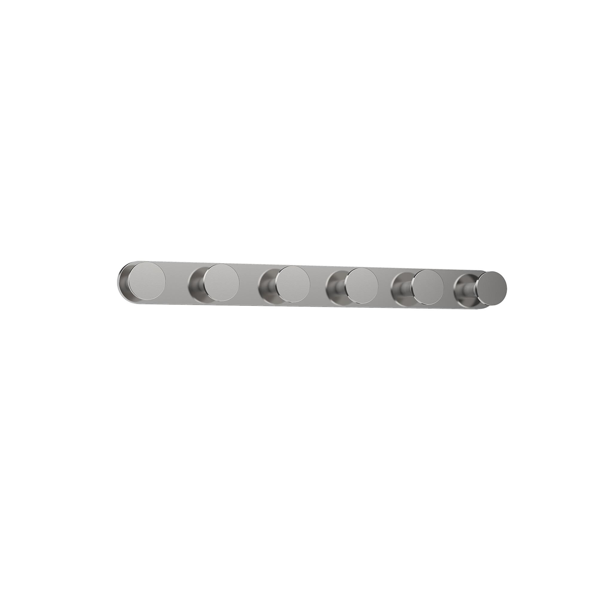 Shown in Brushed Nickel finish and Frosted Acrylic glass