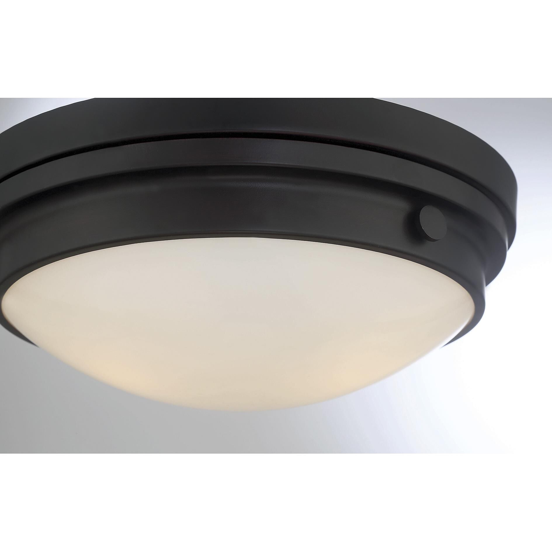 Lucerne 13 Inch 2 Light Flush Mount by Savoy House
