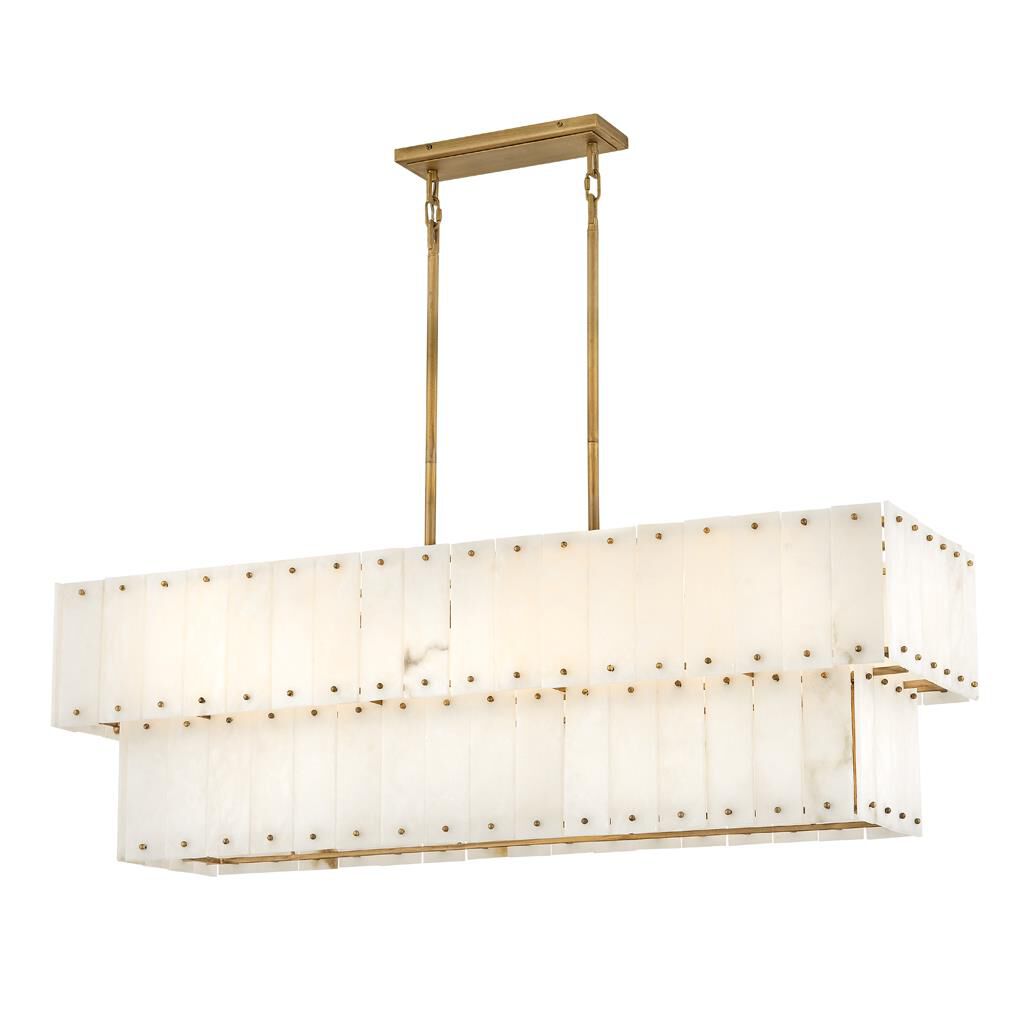 Simone 48 Inch 8 Light LED Linear Suspension Light by Fredrick Ramond