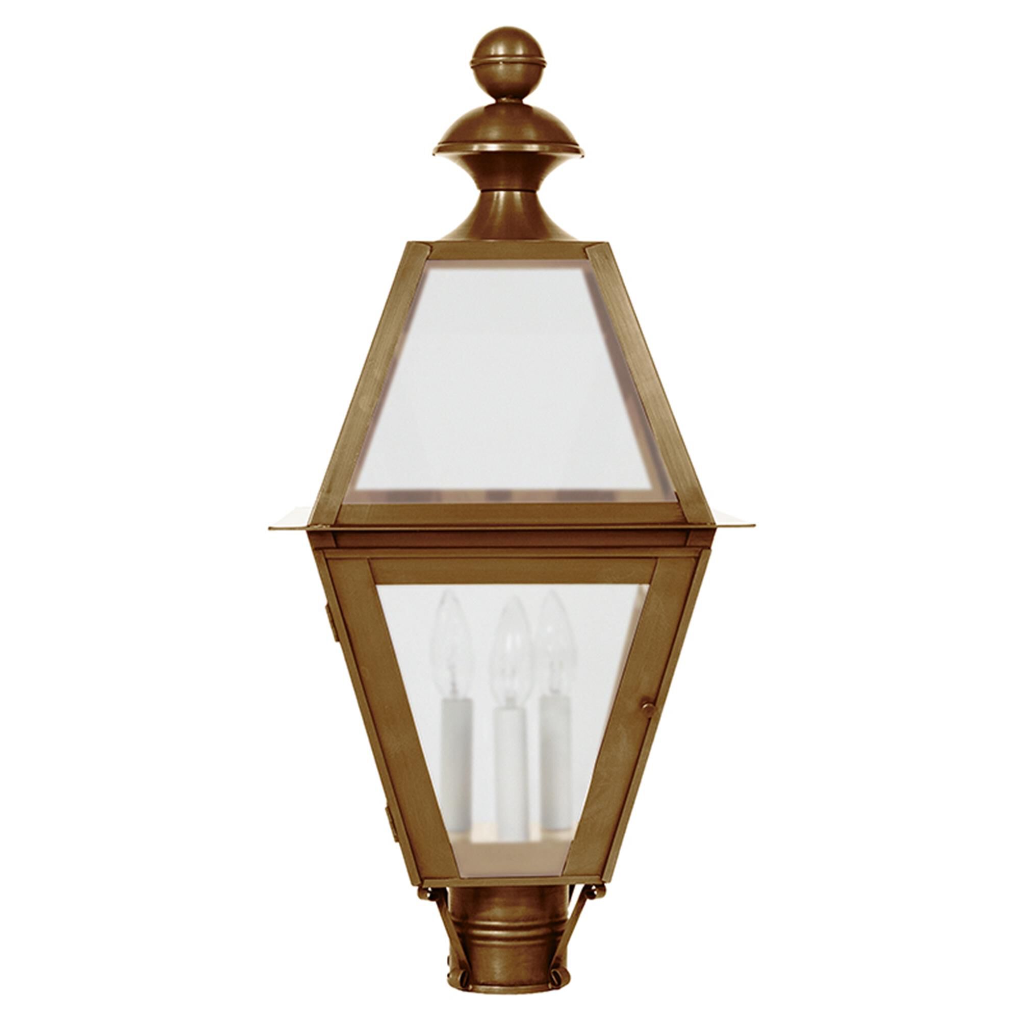 Boston 26 Inch 3 Light Outdoor Post Lamp,