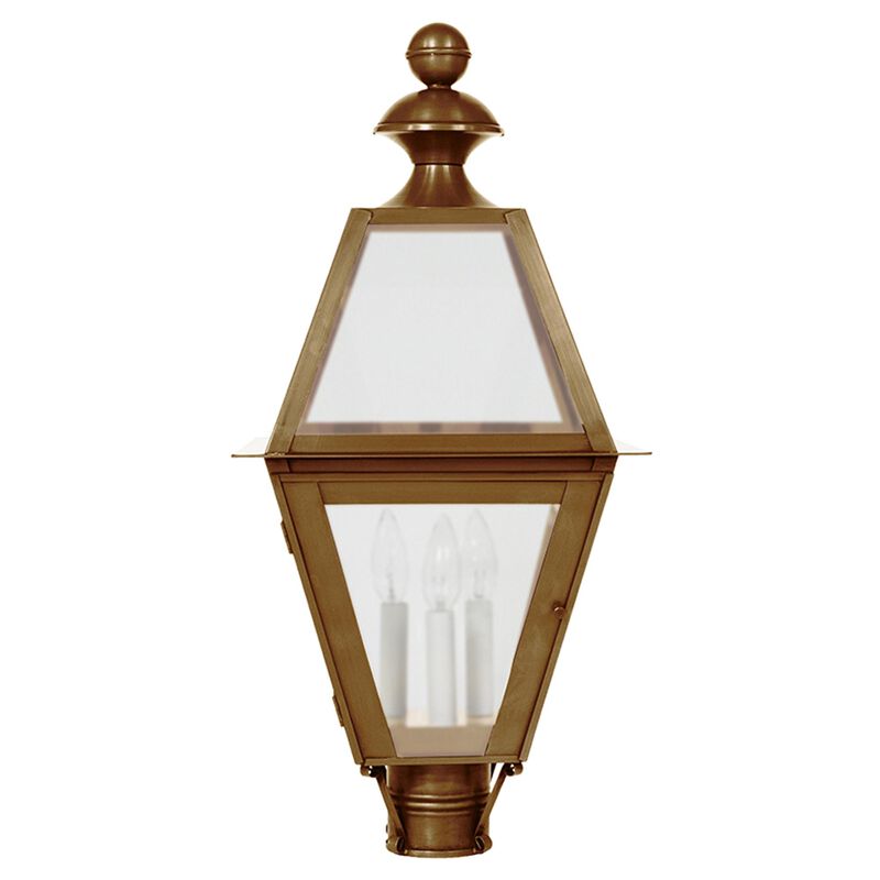 Boston 26 Inch 3 Light Outdoor Post Lamp by Northeast Lantern