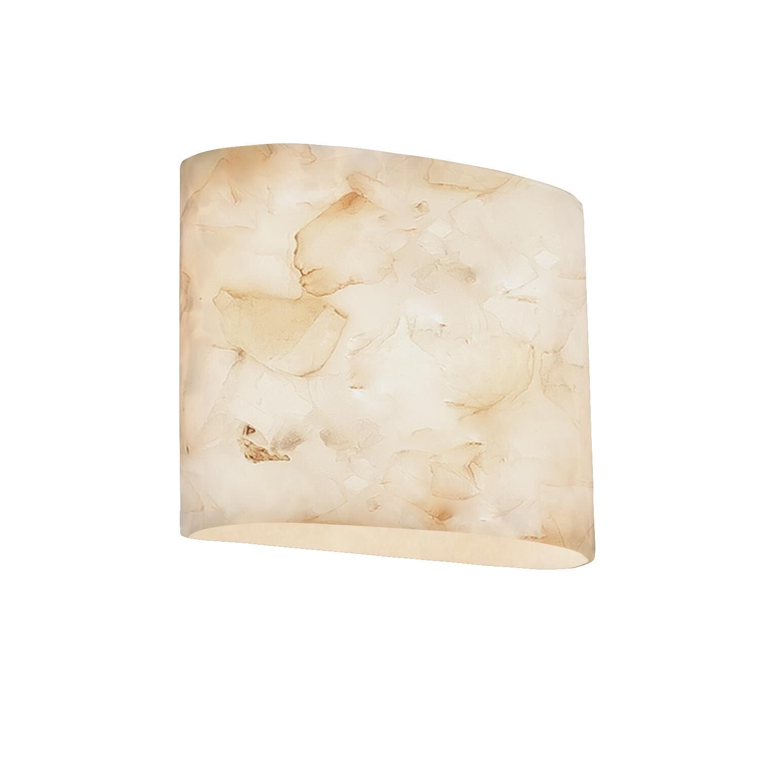 Alabaster Rocks! 11 Inch Wall Sconce by Justice Design Group