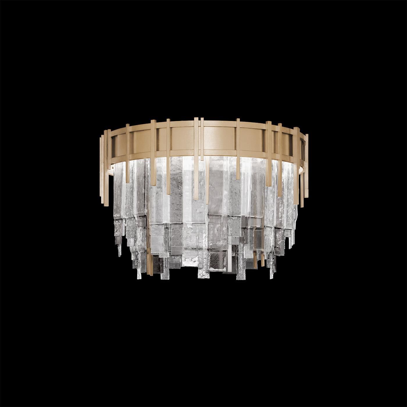 Arpeggio 21 Inch Flush Mount by Fine Art Handcrafted Lighting