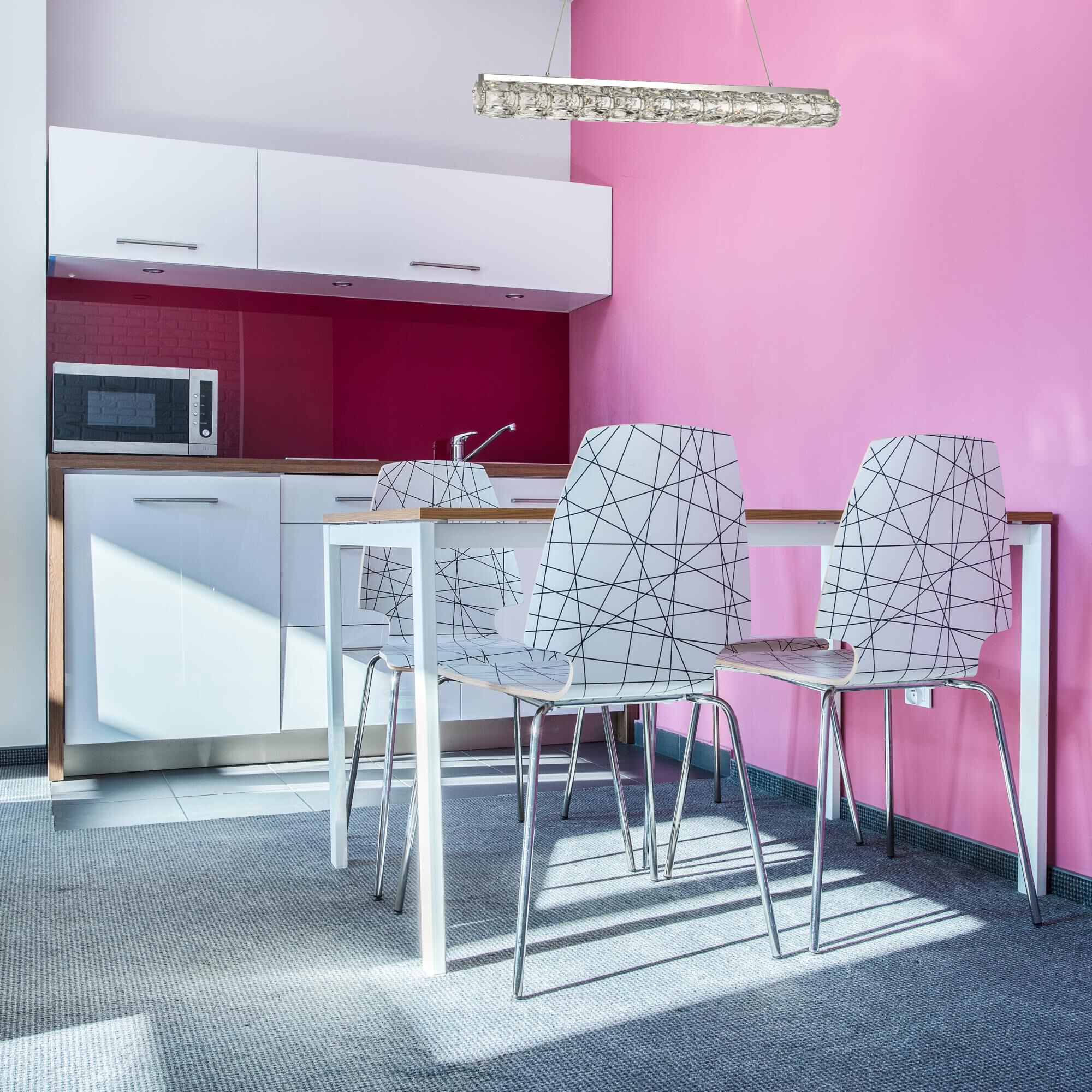 Valetta Linear Suspension Light by Elegant Lighting