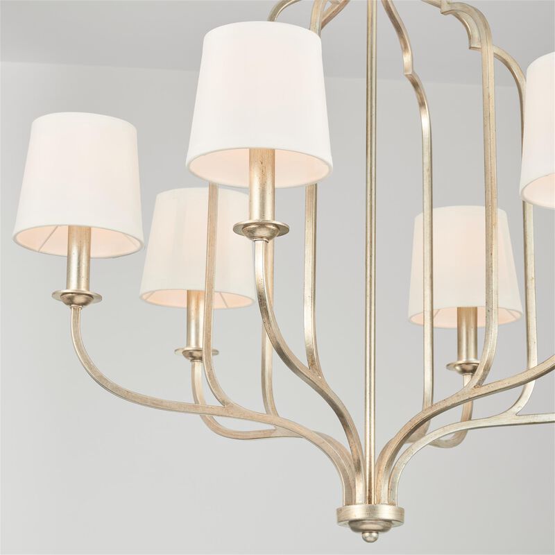 Ophelia 31 Inch 6 Light Chandelier by Capital Lighting Fixture Company