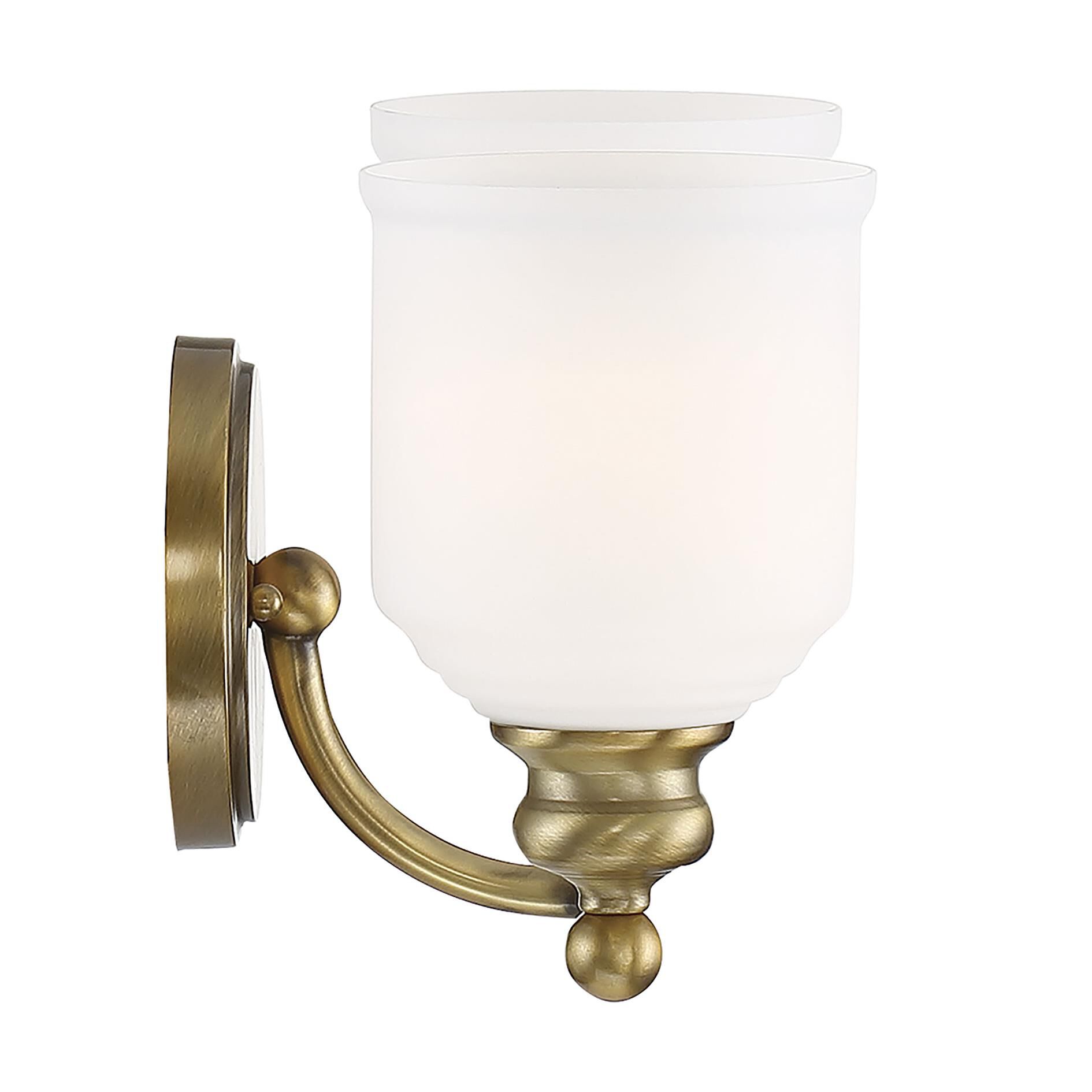 Melrose 14 Inch 2 Light Bath Vanity Light by Savoy House