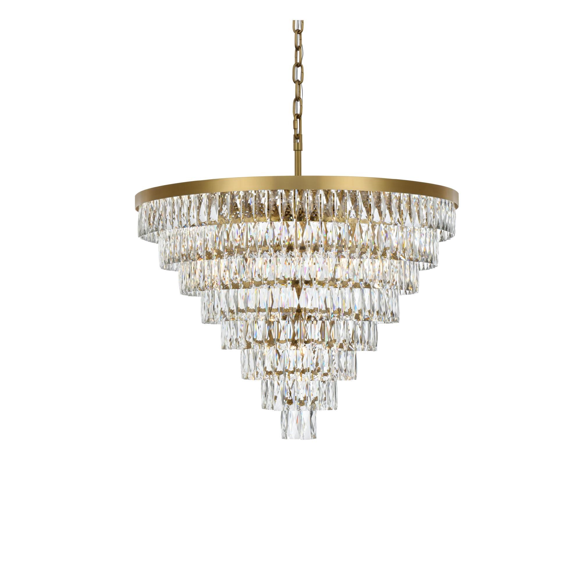 Josephine 36 Inch Chandelier by Elegant Lighting