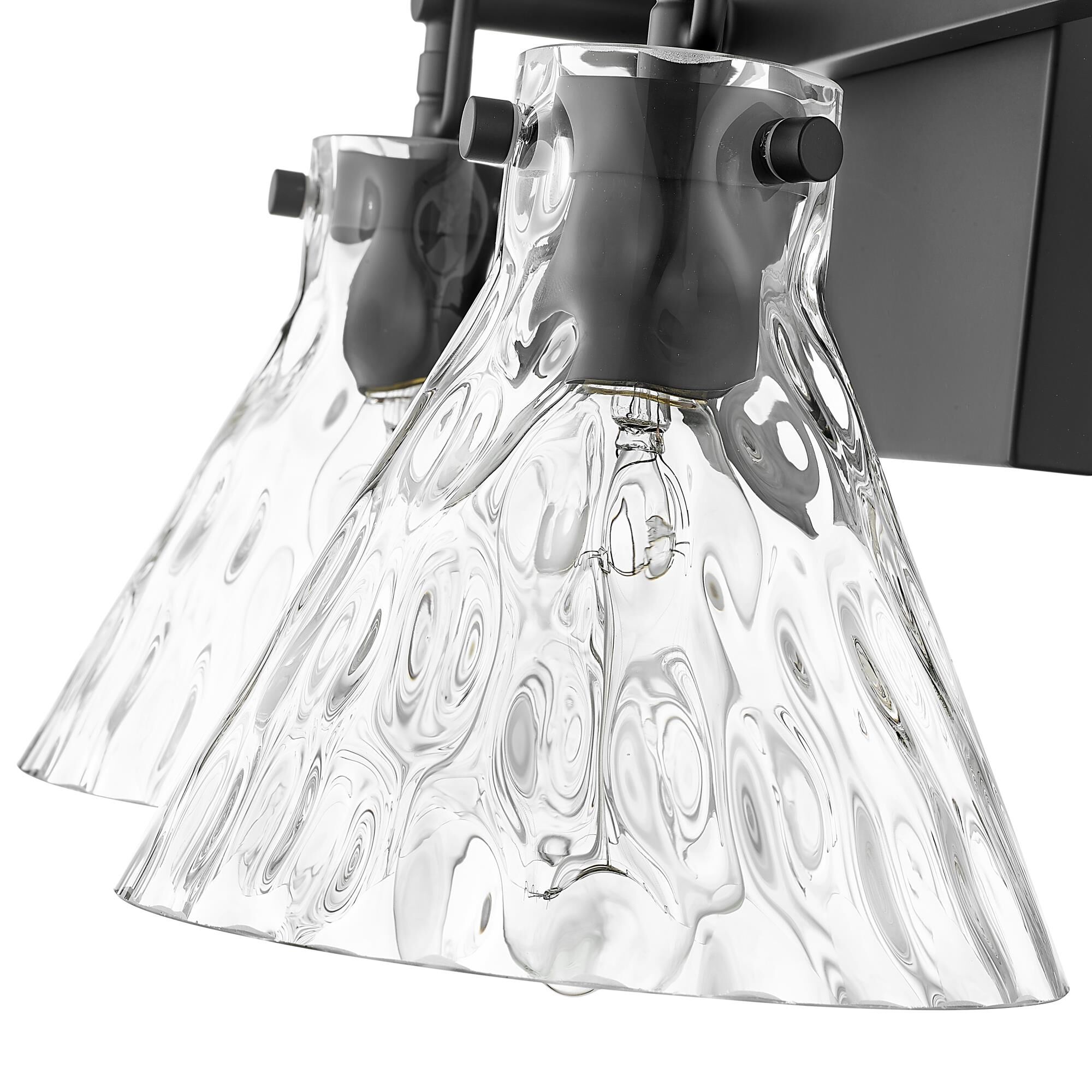 Shown in Matte Black finish and Clear Water glass