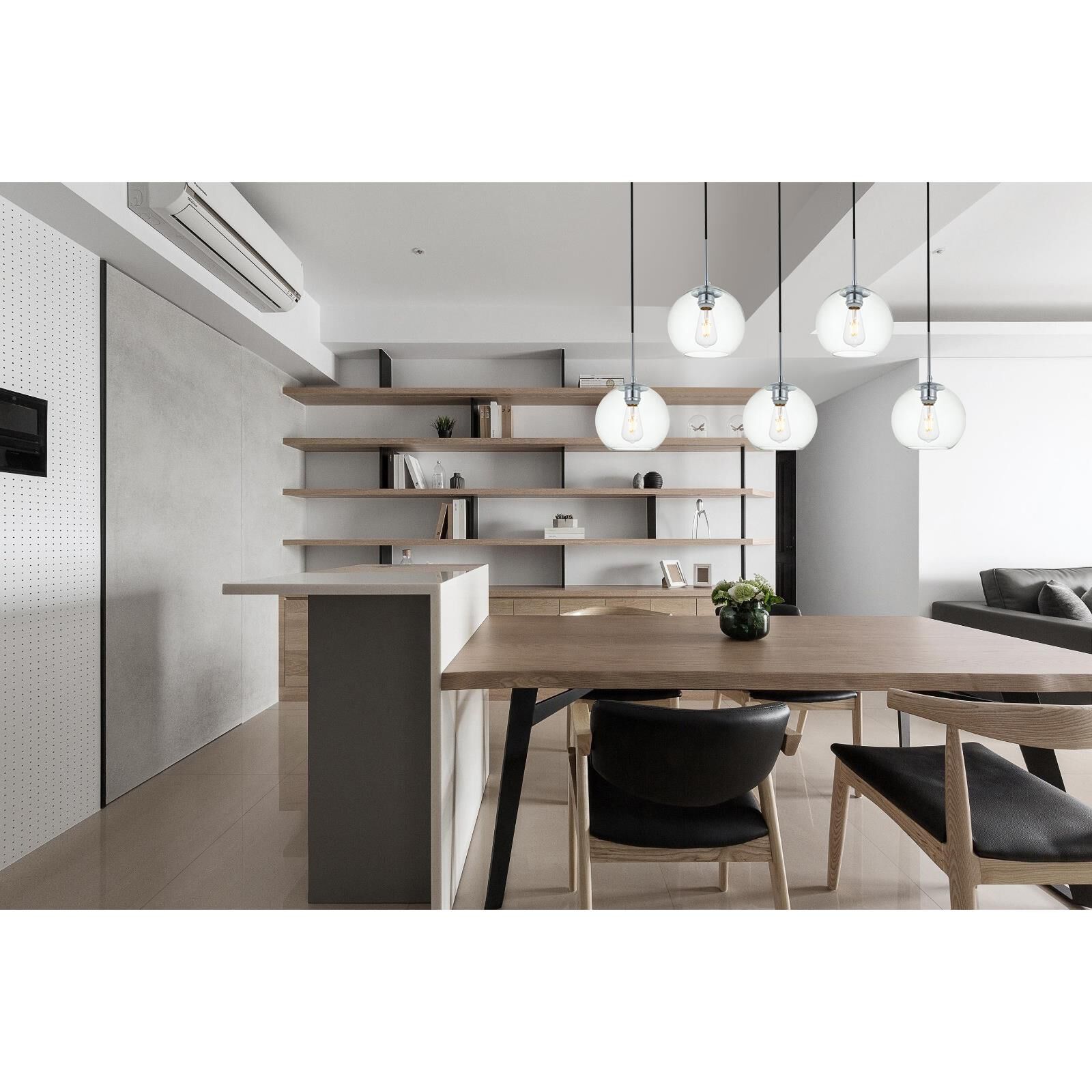 Baxter 42 Inch Linear Suspension Light by Elegant Lighting