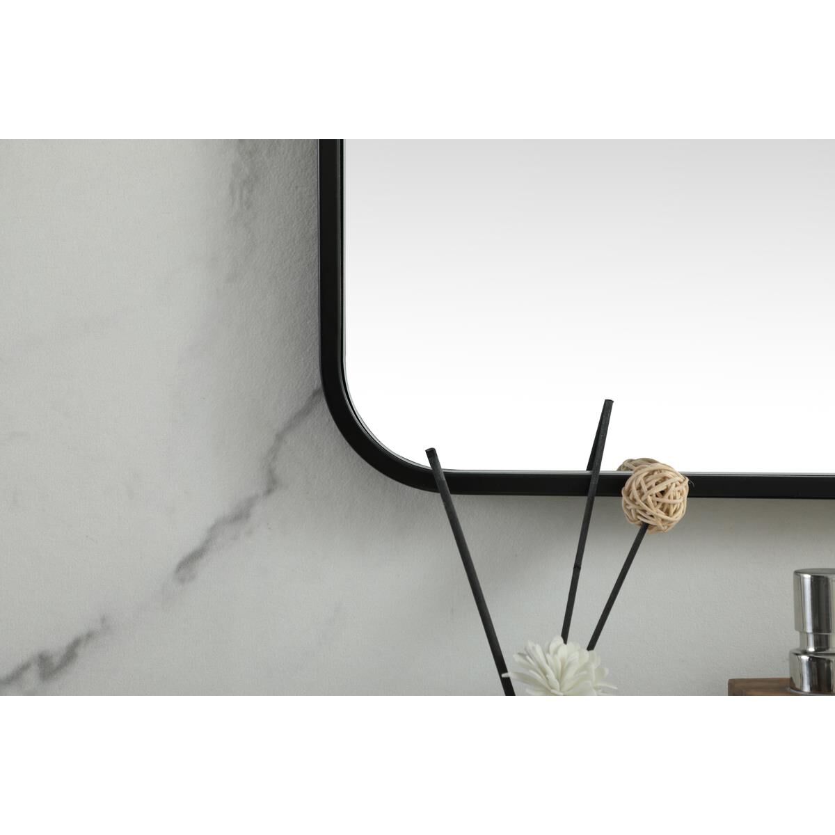 Evermore 48 Inch Bathroom Mirror by Elegant Decor