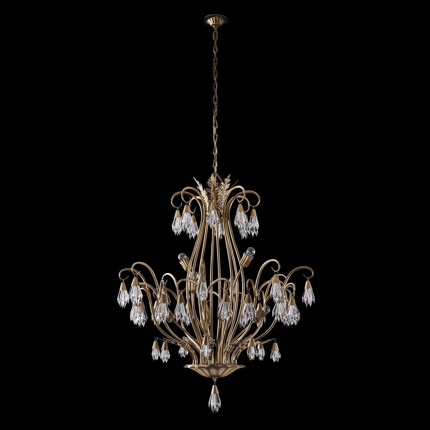 Tulipani 8 Light Mini Chandelier by Allegri