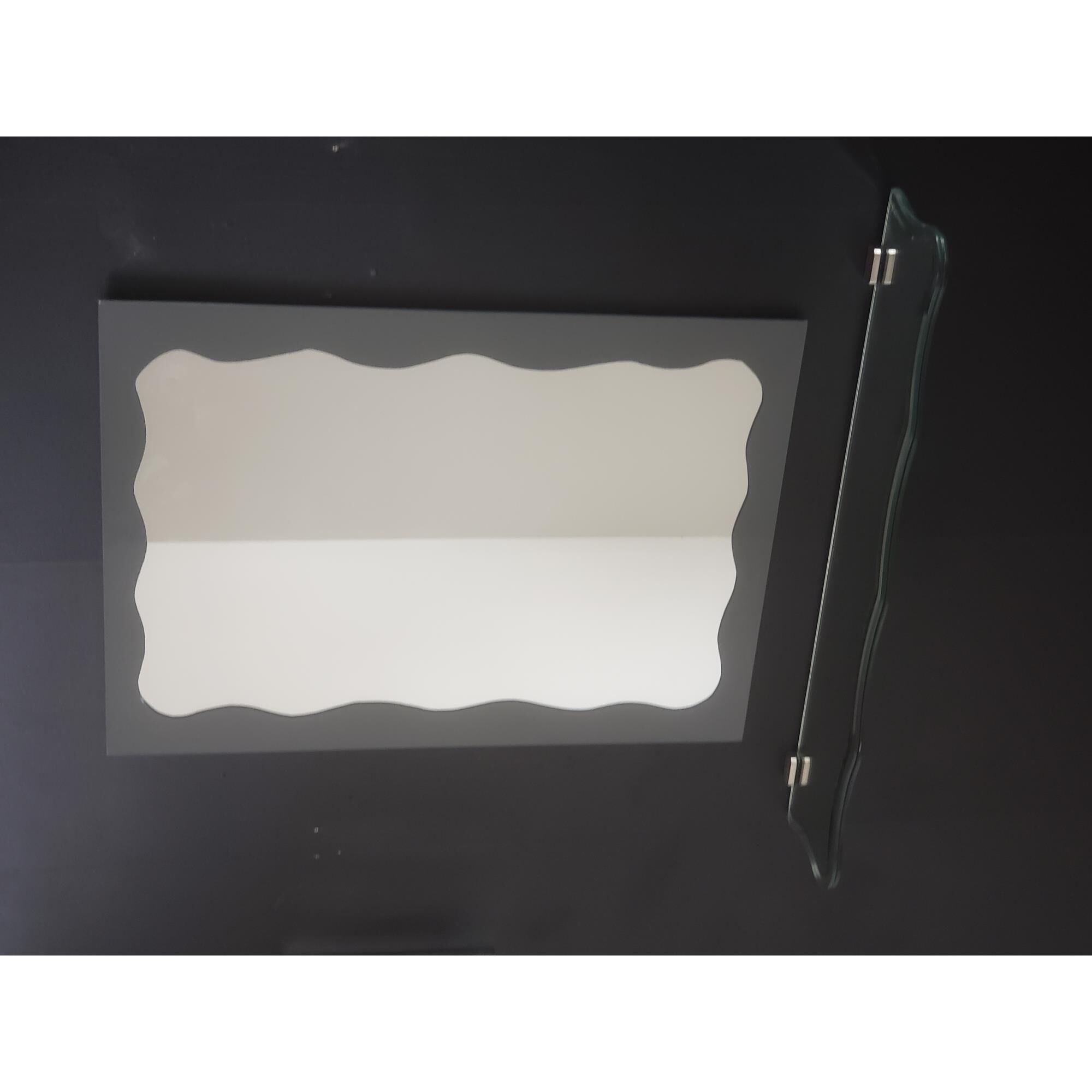 Charlotte Laurent Ridge Bathroom Mirror by Decor Wonderland