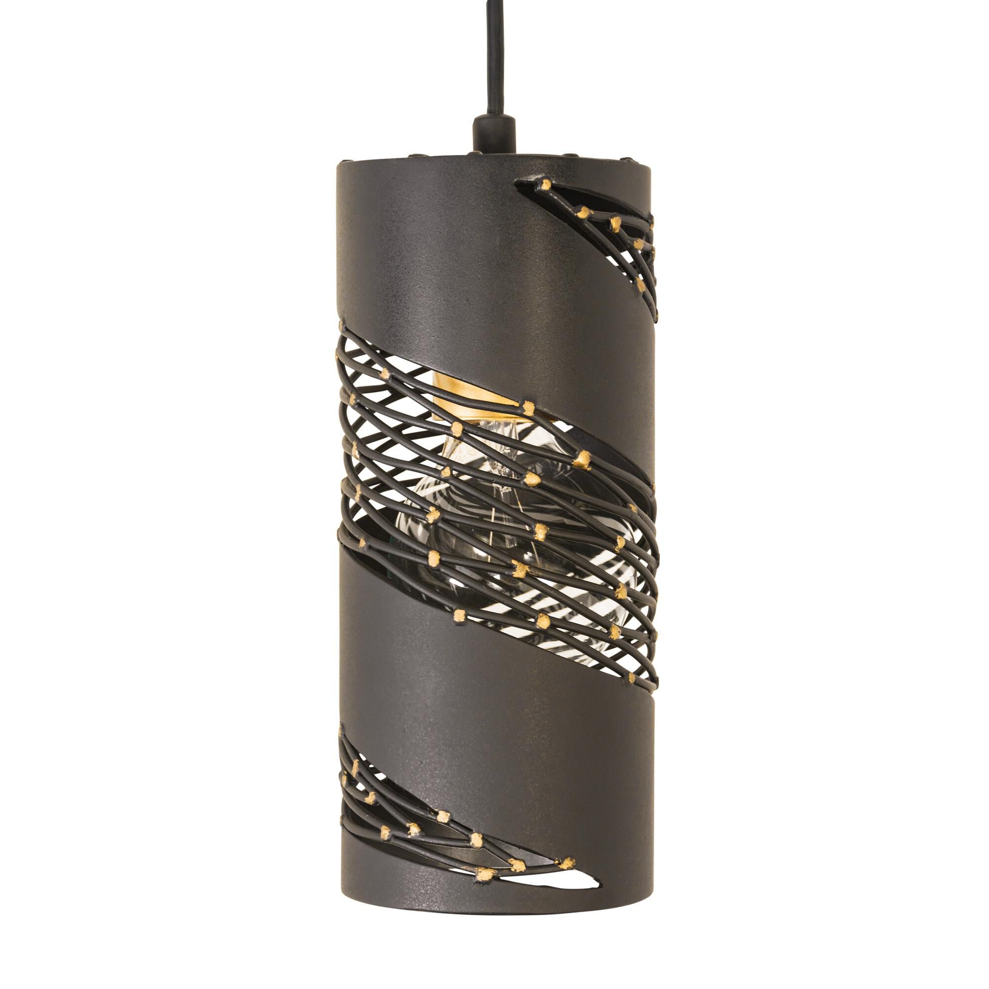 Shown in Gold finish and Matte Black - French Gold shade