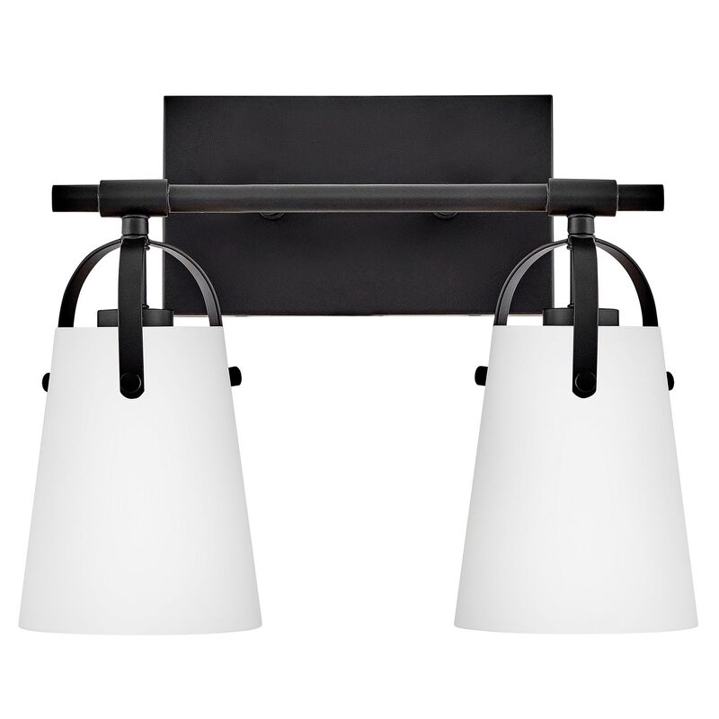 Foster 14 Inch 2 Light Bath Vanity Light by Hinkley
