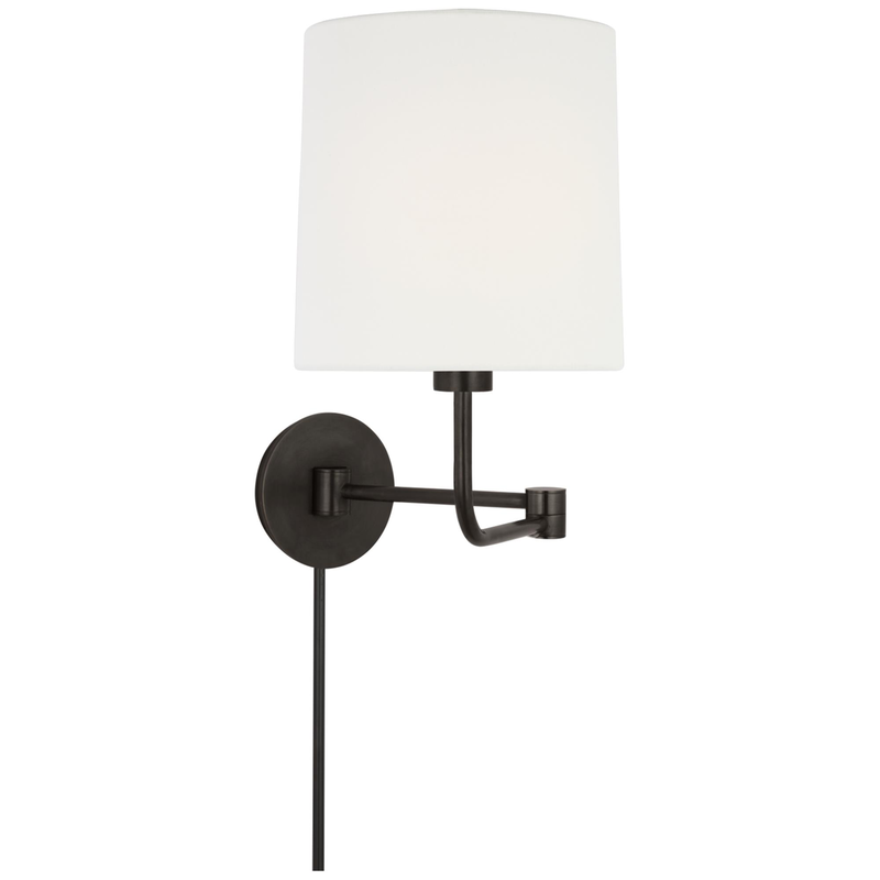 Barbara Barry Go Lightly LED Wall Swing Lamp by Visual Comfort Signature Collection