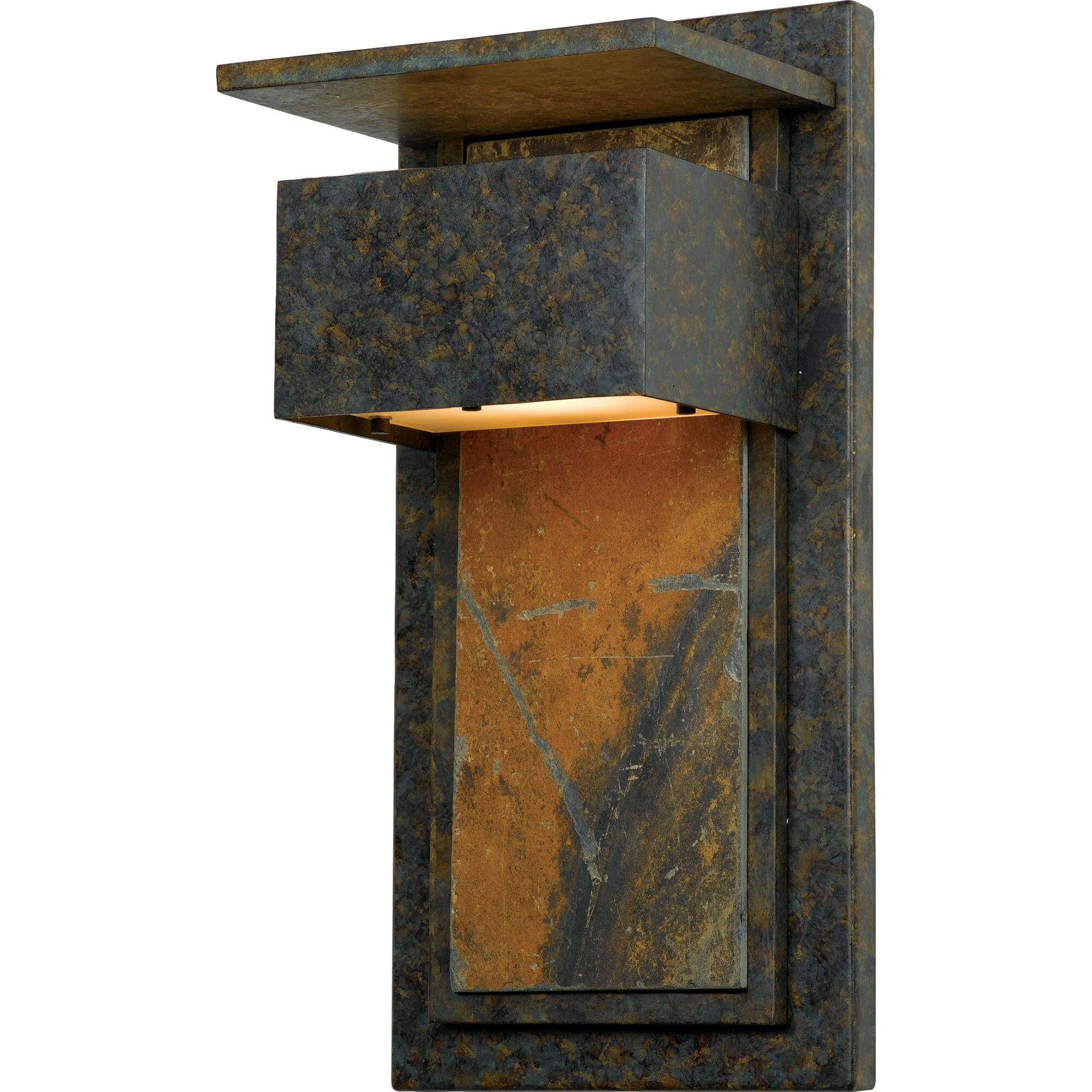 Shown in Muted Bronze finish and Frosted glass 