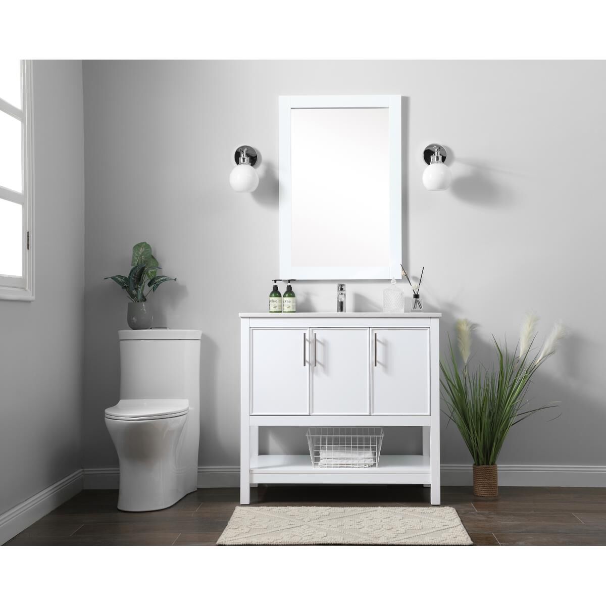 Everett 36 Inch Bath Vanity by Elegant Decor