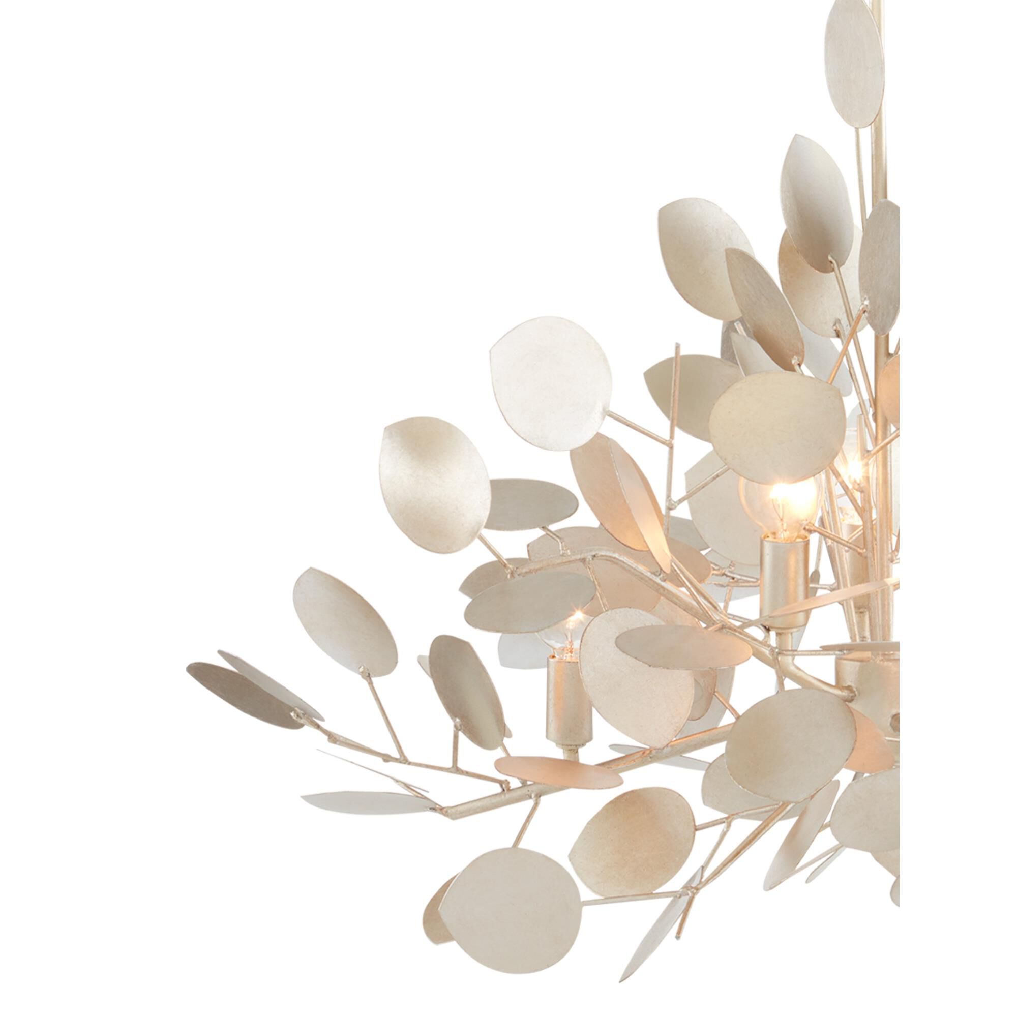 Lunaria 35 Inch Chandelier by Currey and Company