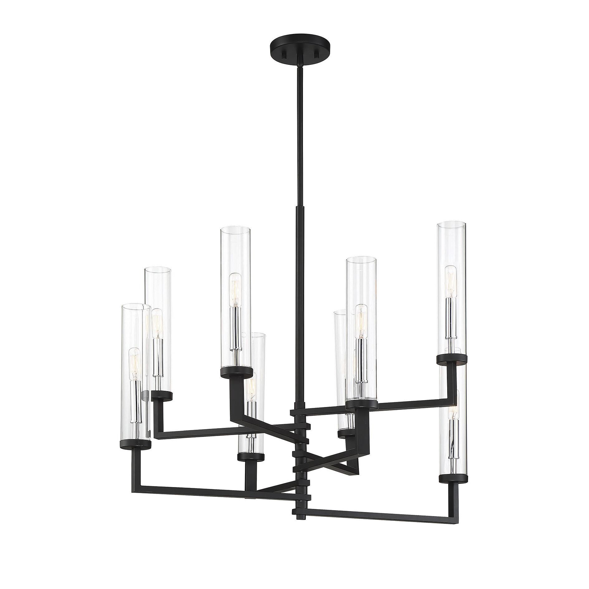 Folsom 28 Inch 8 Light Chandelier by Savoy House