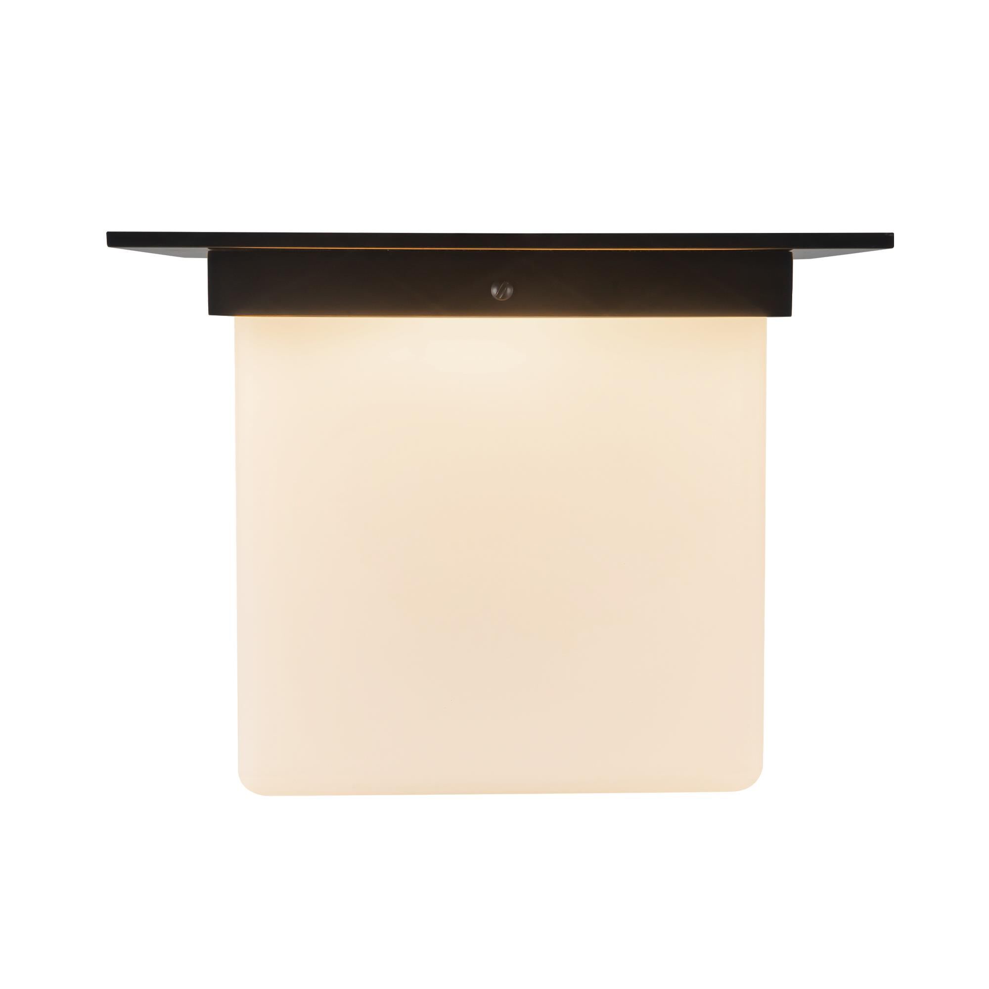 Shown in Urban Bronze finish and Matte Opal glass