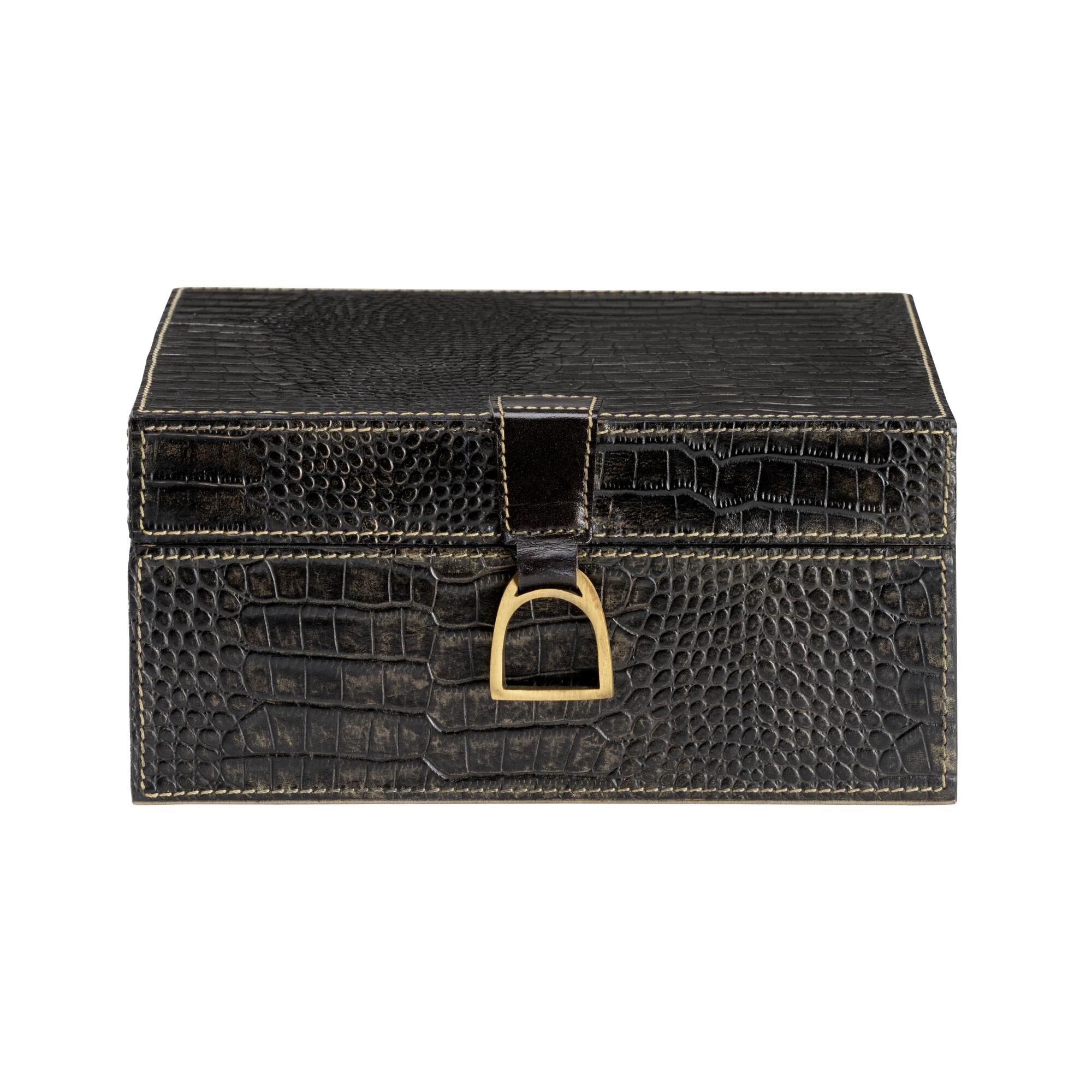 Croc Box (Lg) Accent Box by Wildwood