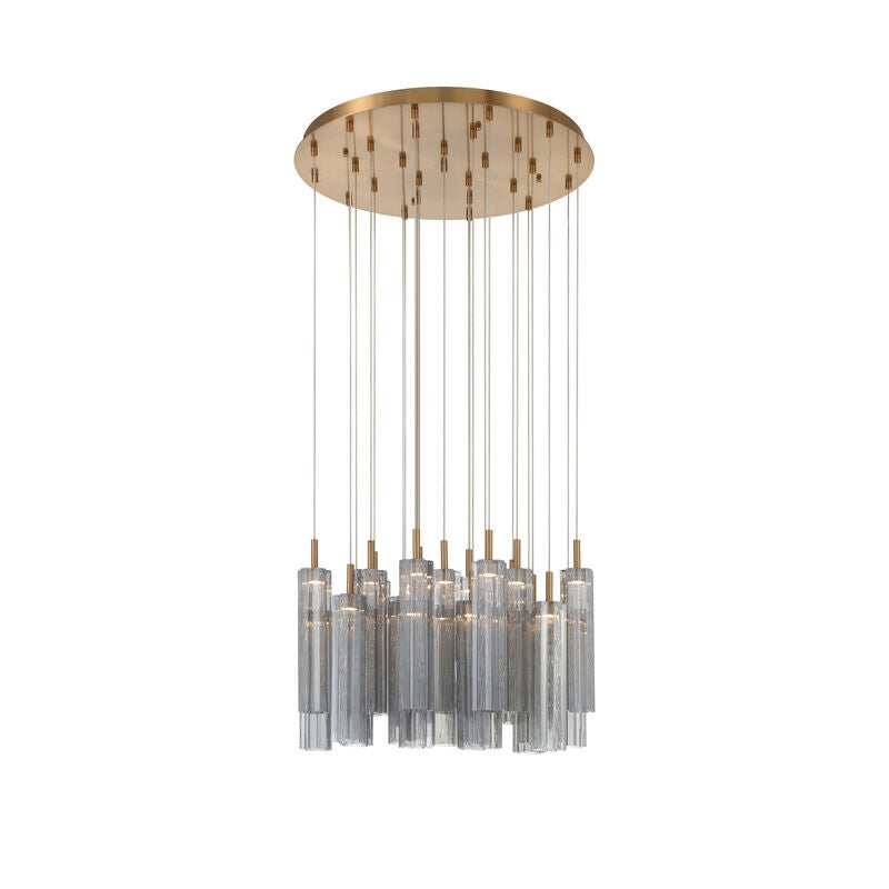 Addis 26 Inch Multi Light Pendant by Crystorama