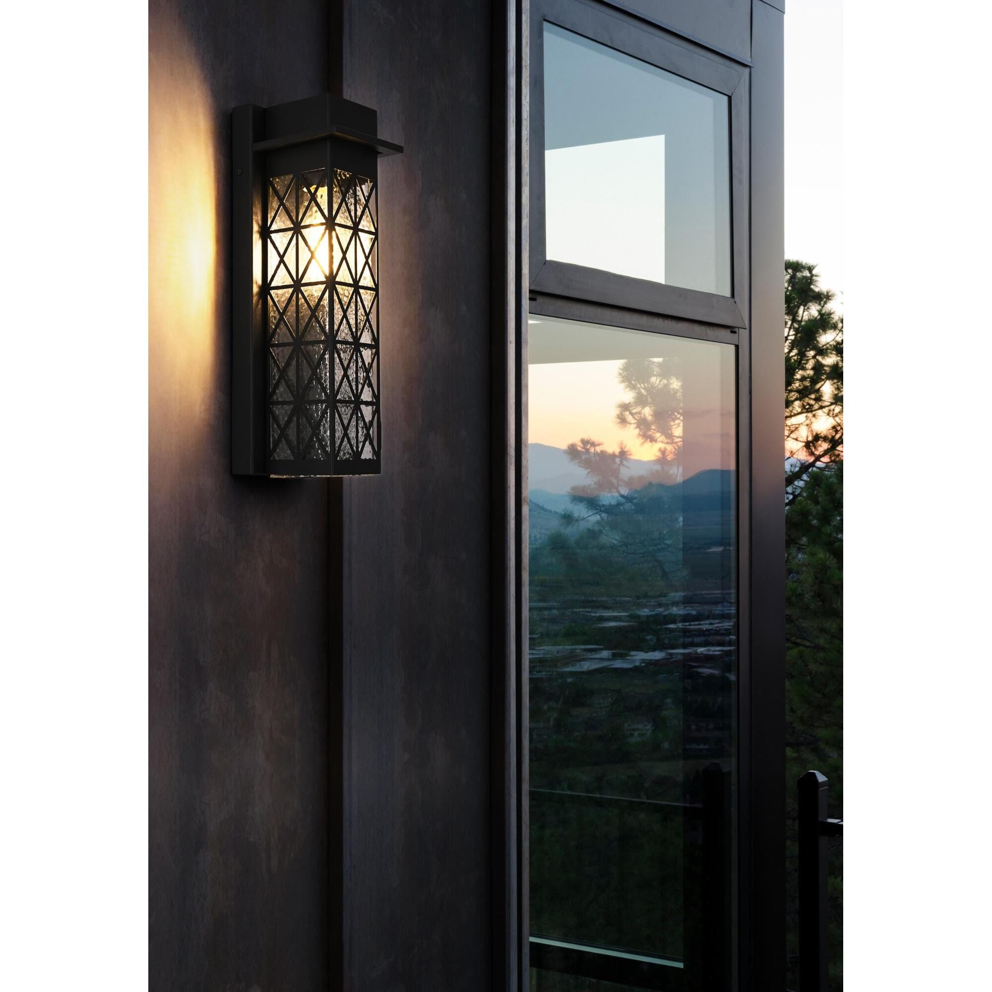 Wildey 5 Inch Outdoor Wall Light by Elegant Lighting