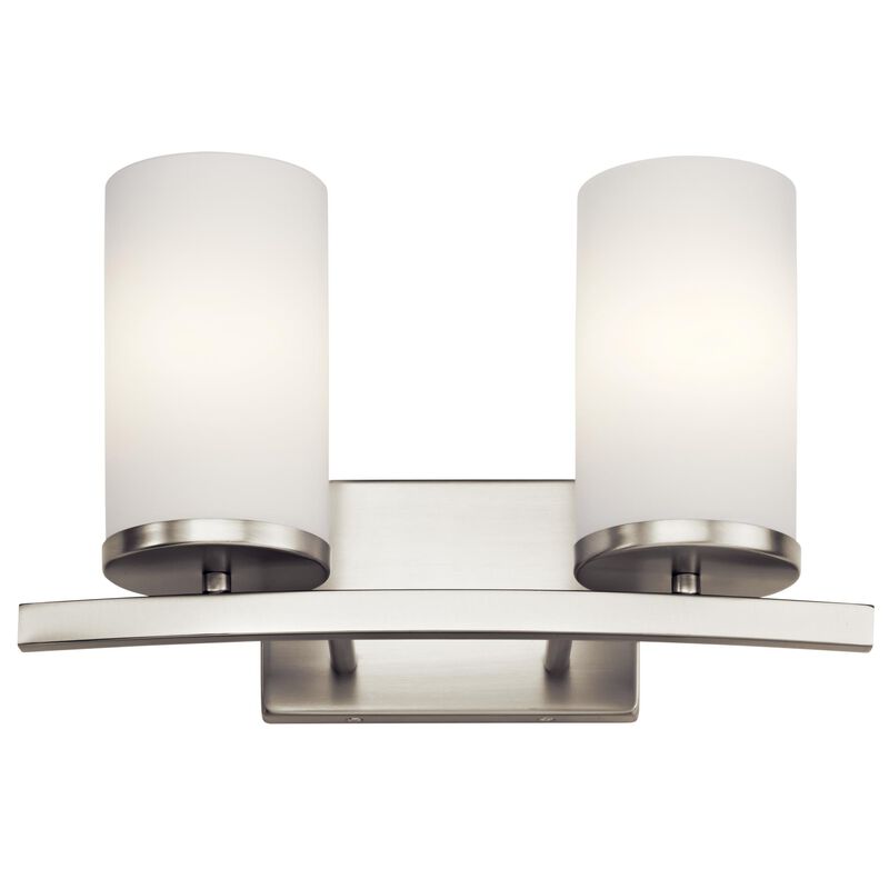 Crosby 15 Inch Bath Vanity Light by Kichler