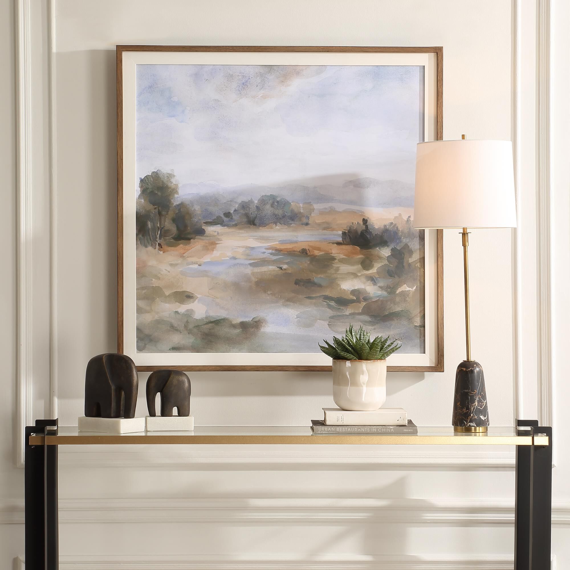 Grace Feyock River Afternoon 40 Inch Print by Uttermost