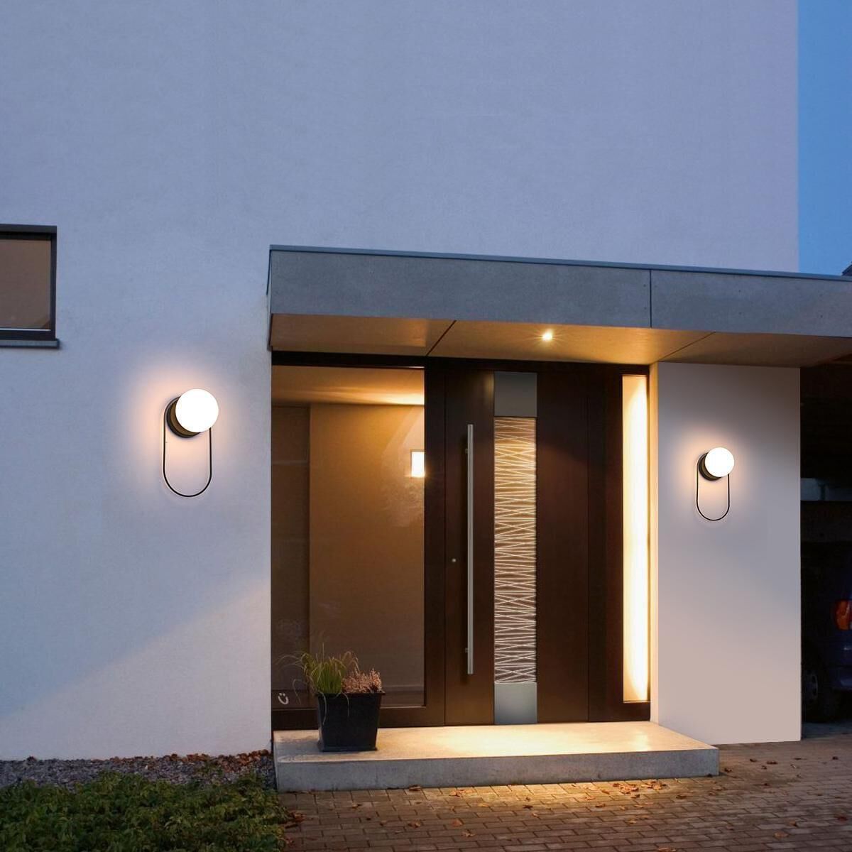 Silas 12 Inch Outdoor Wall Light by Elegant Lighting