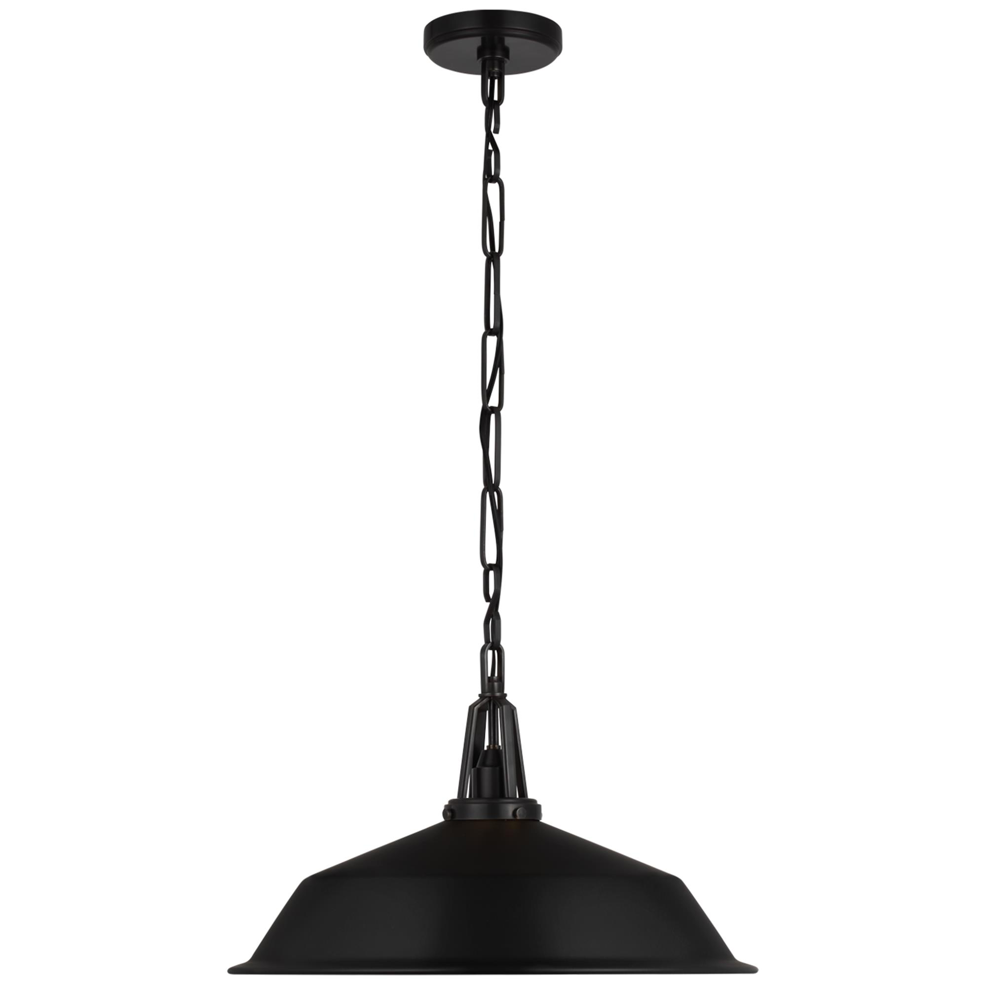 Shown in Bronze finish and Matte Black shade