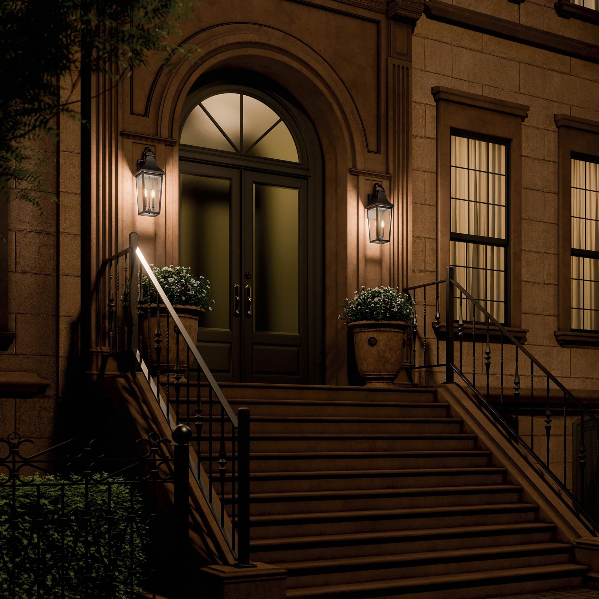 Cleary 24 Inch Outdoor Wall Light by Kichler Lighting