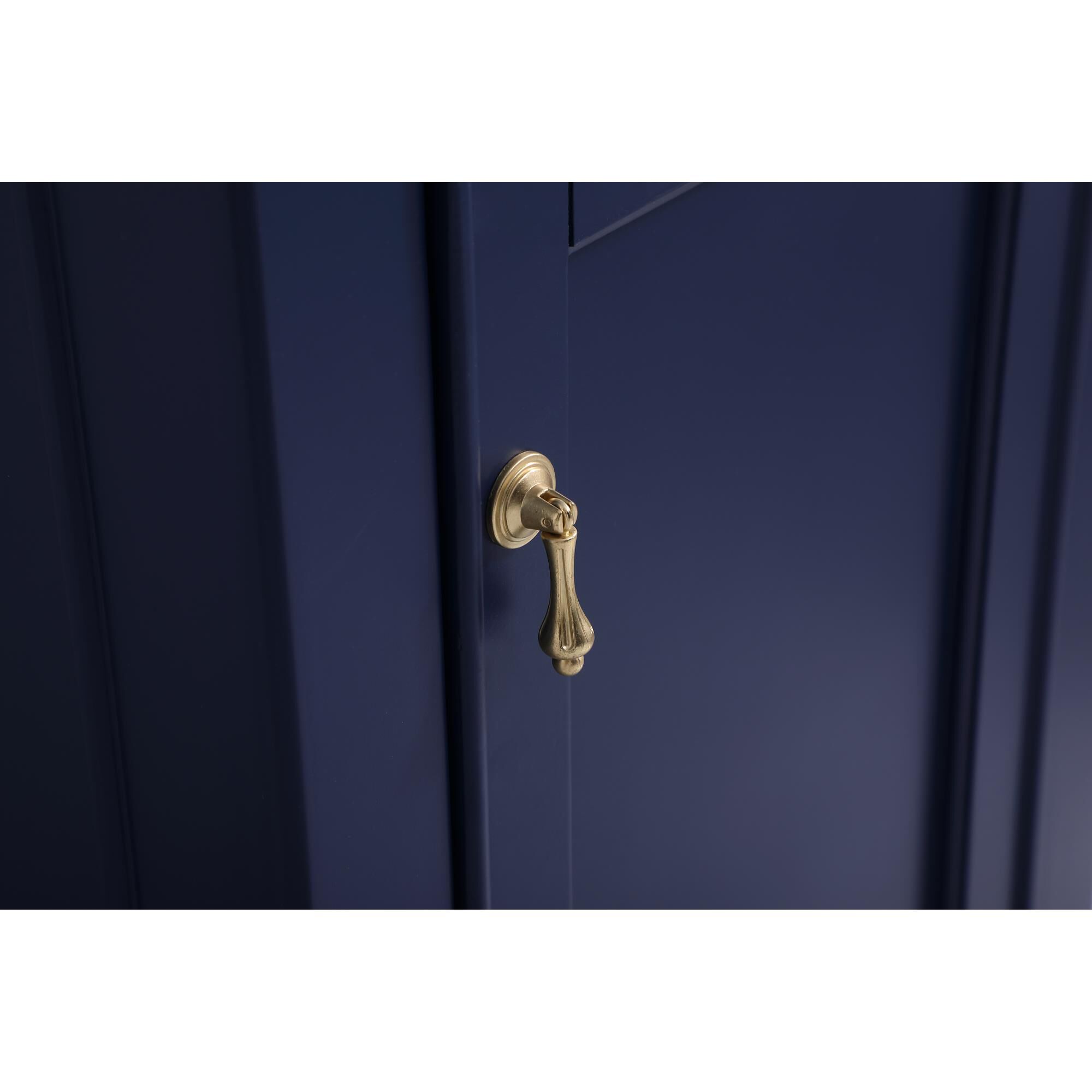 Shown in Blue finish