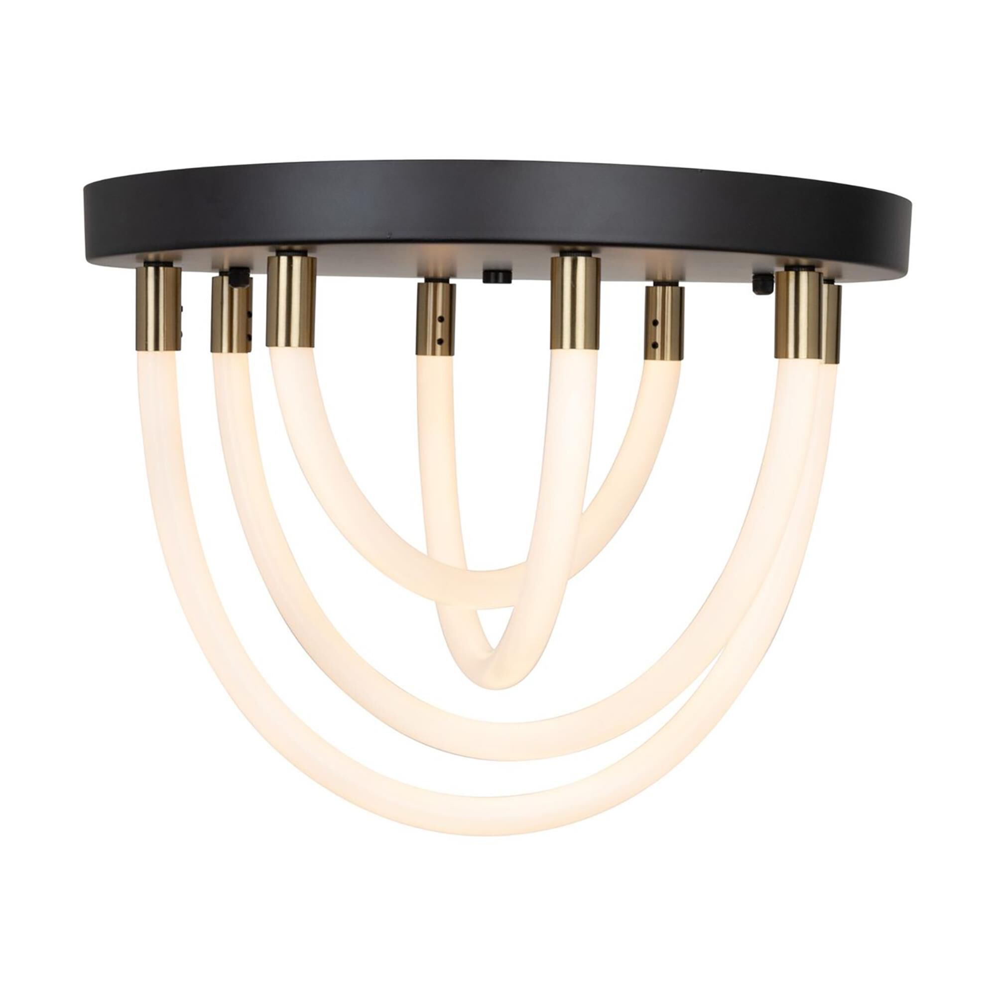 Kevin Kraemer Cascata 15 Inch 4 Light Semi Flush Mount,