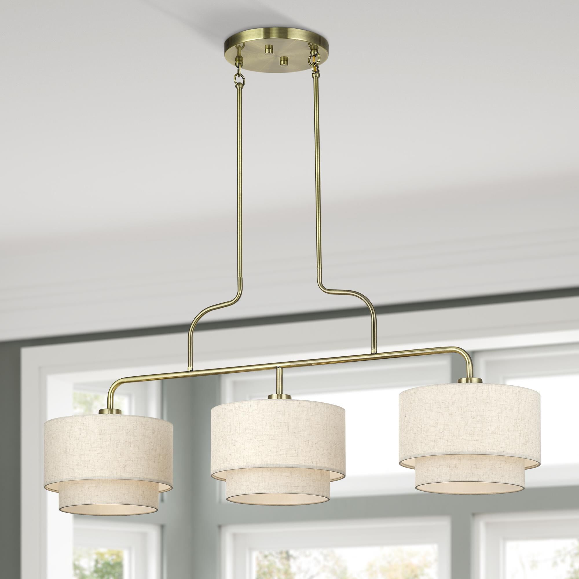 Manorwood 48 Inch Linear Suspension Light by Livex Lighting