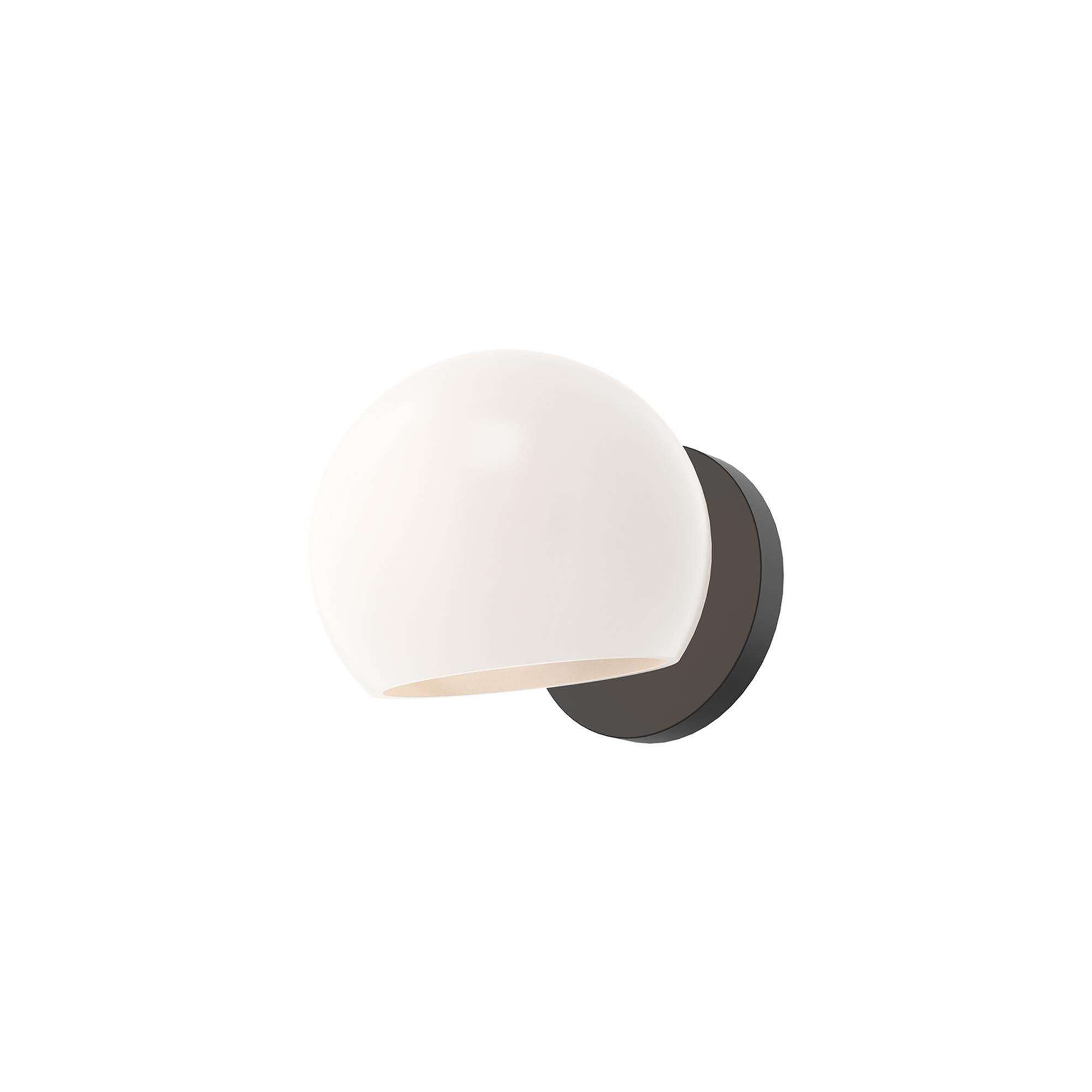 Shown in Matte Black finish and Opal Matte glass