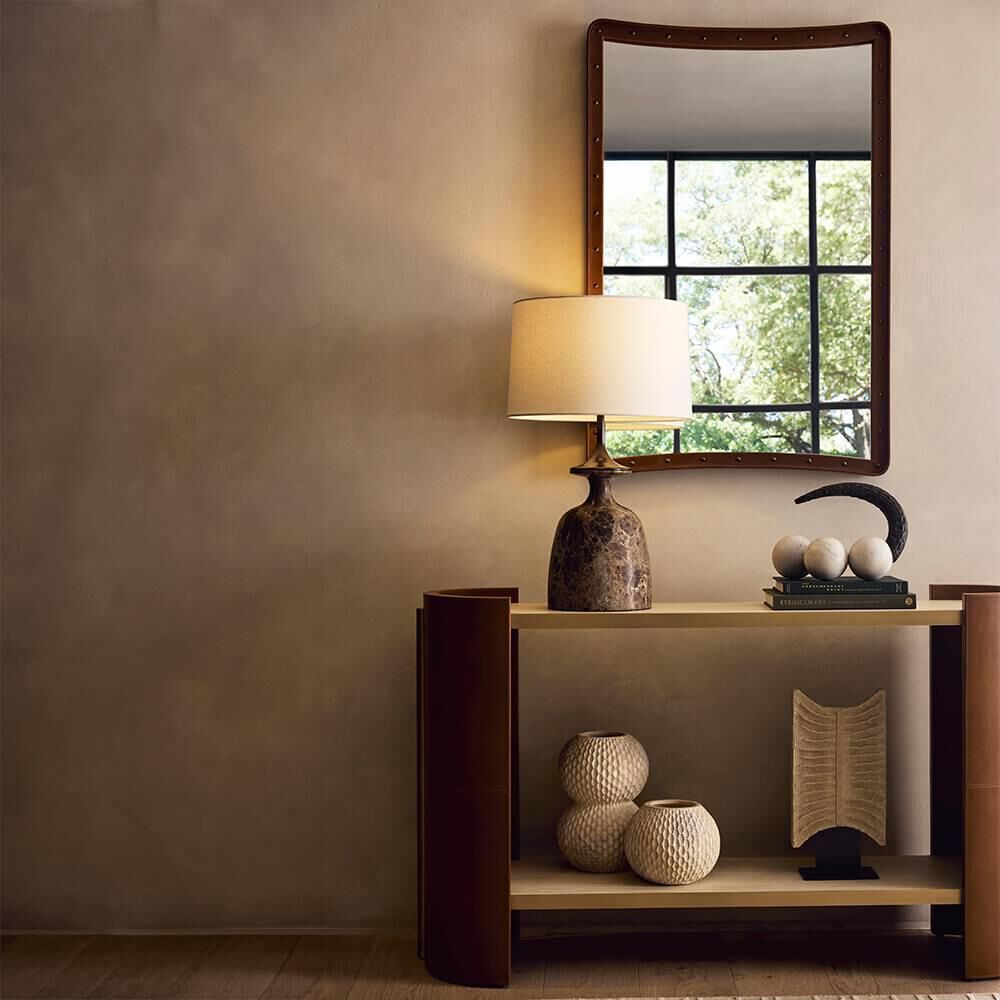Shown in Russet and Antique Brass finish