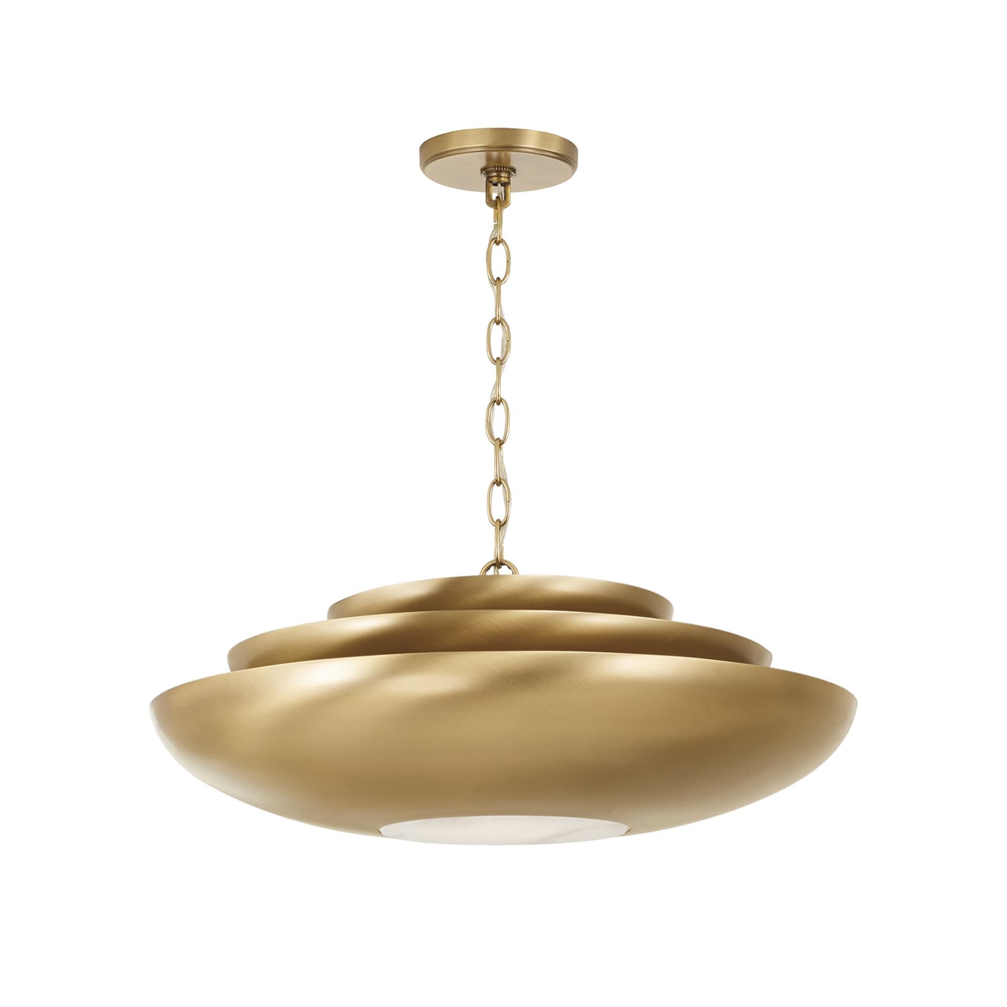 Shown in Aged Brass finish