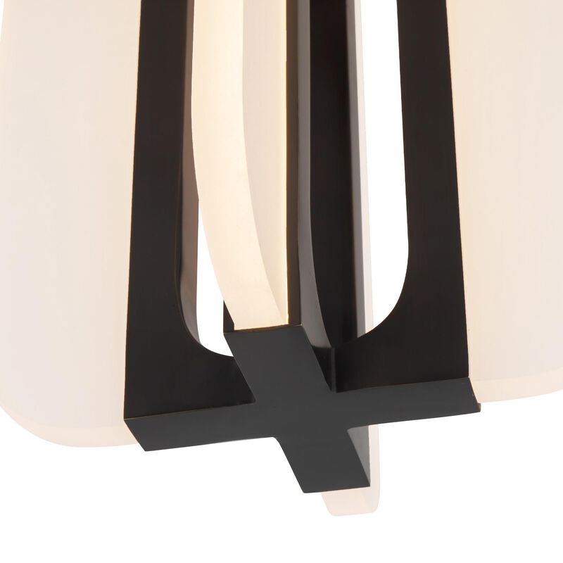 Elisa Carlucci Anders 8 Inch Semi Flush Mount by Alora Lighting